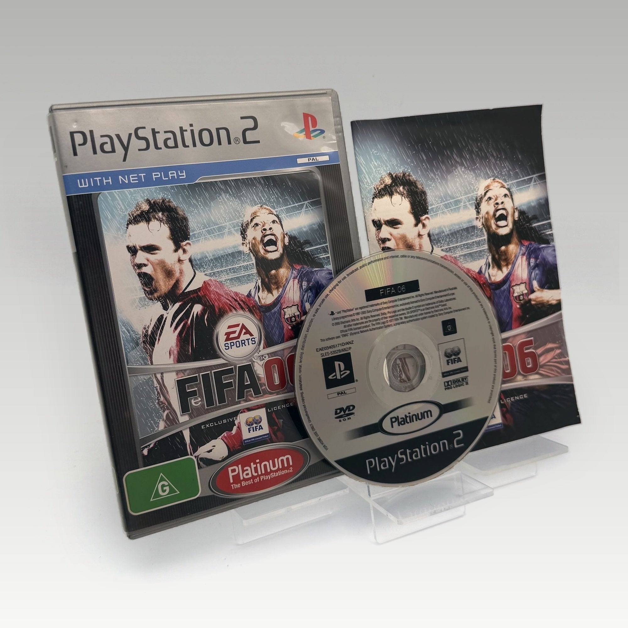 FIFA Soccer 06 (Platinum) • CIB (PAL) - Image 1