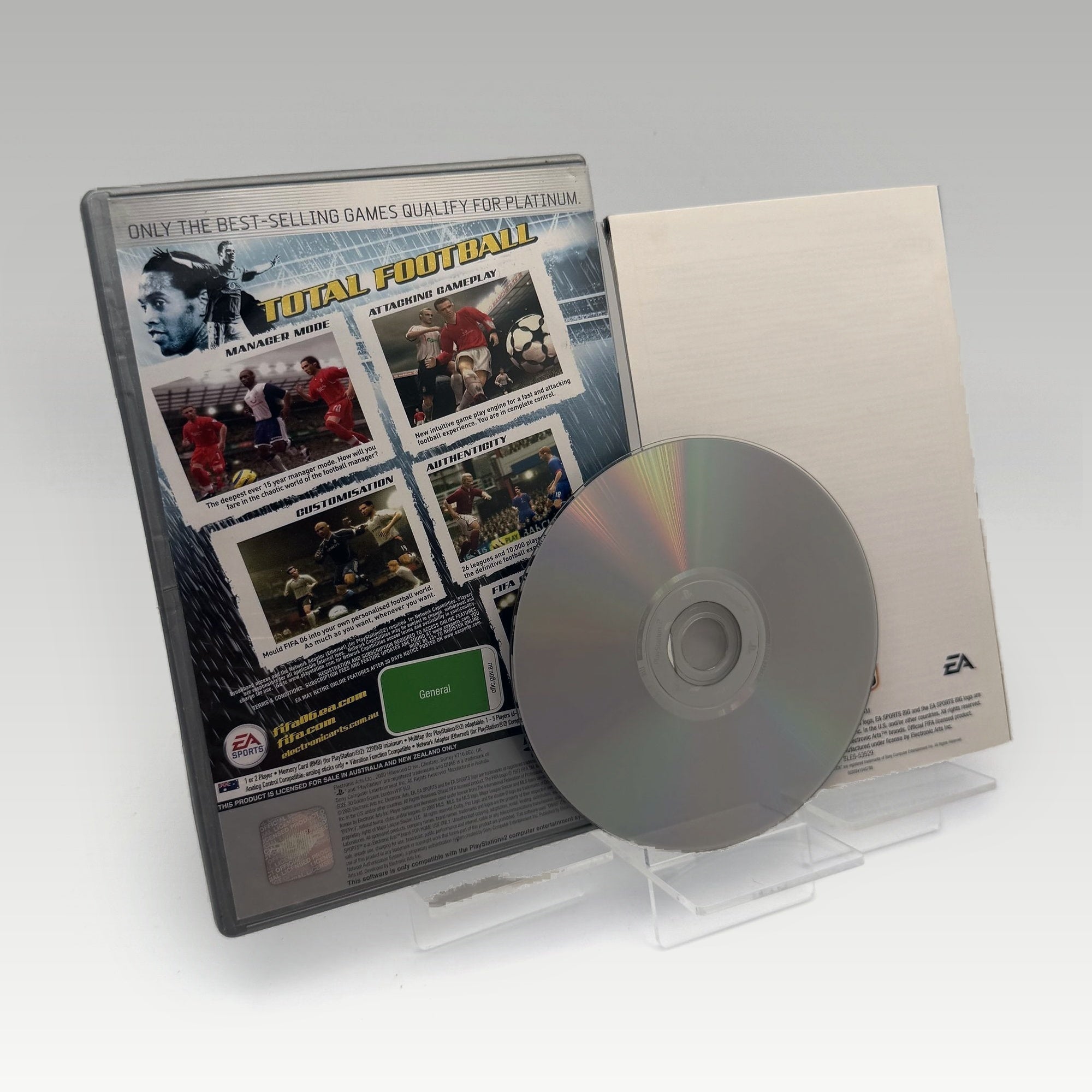 FIFA Soccer 06 (Platinum) • CIB (PAL) - Image 2