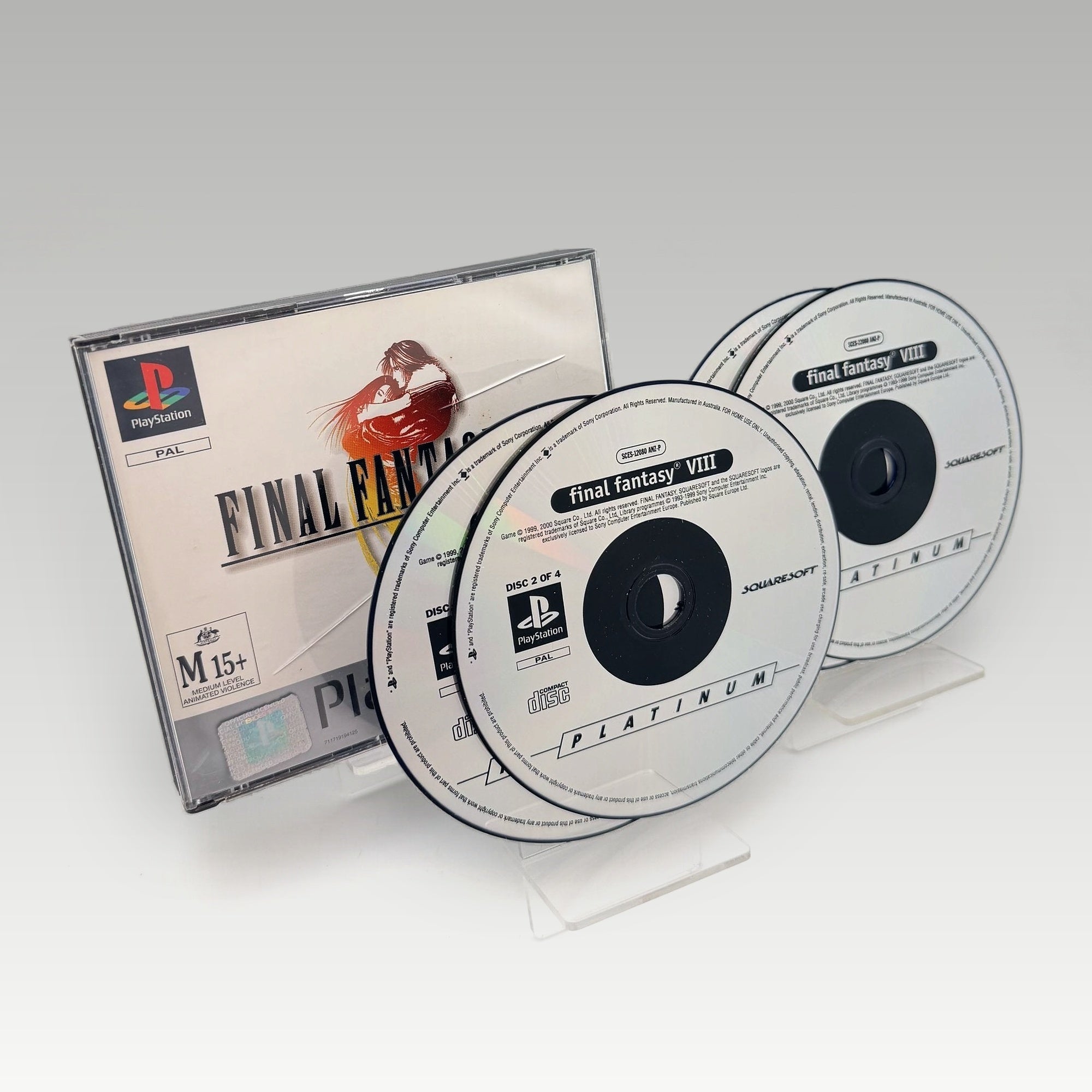 Final Fantasy VIII (Platinum) • No Manual (PAL) - Image 2
