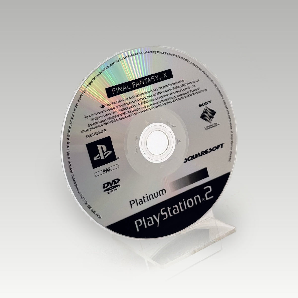 Final Fantasy X (Platinum) • Loose (PAL) - Image 1