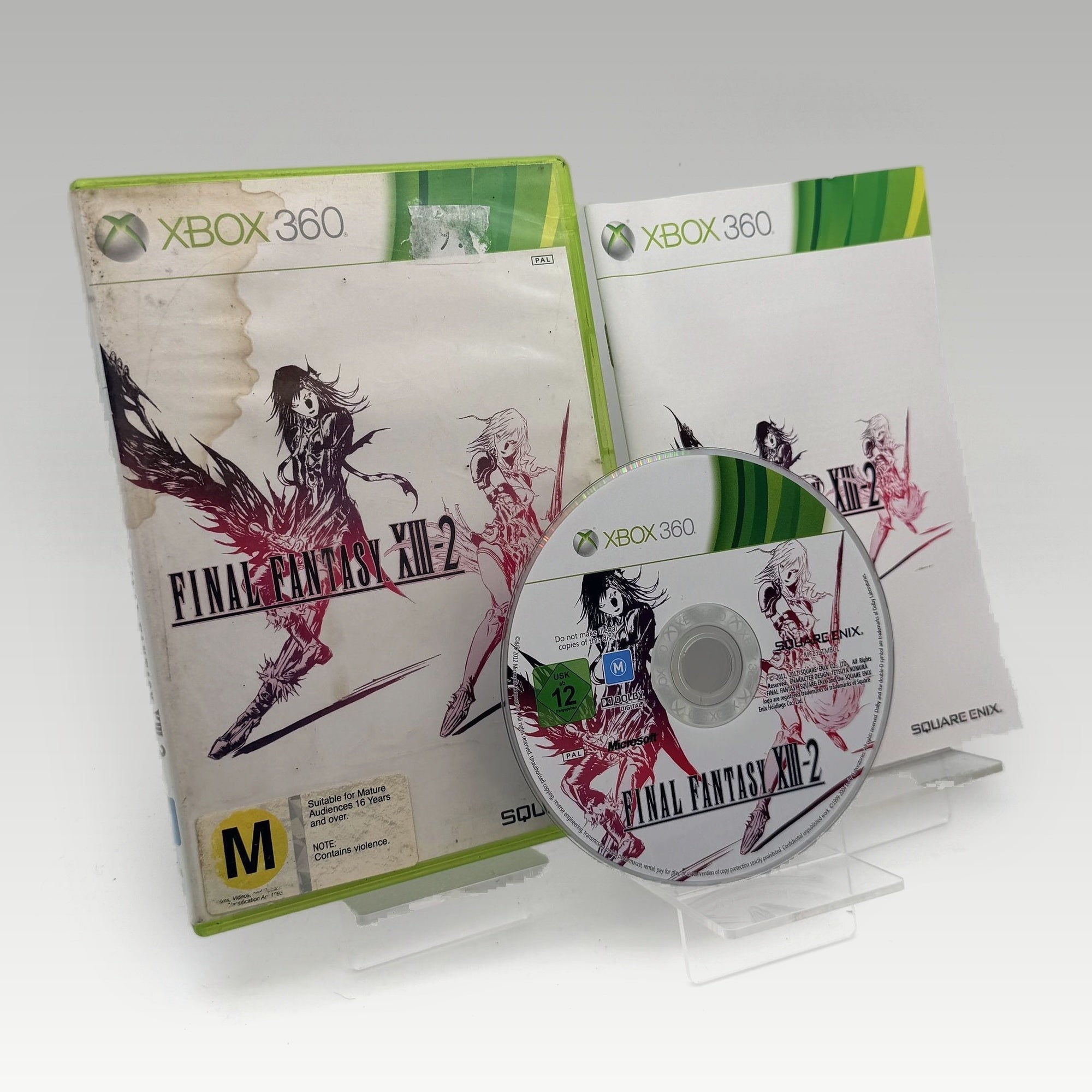 Final Fantasy XIII-2 Artwork Damage • CIB - Image 1