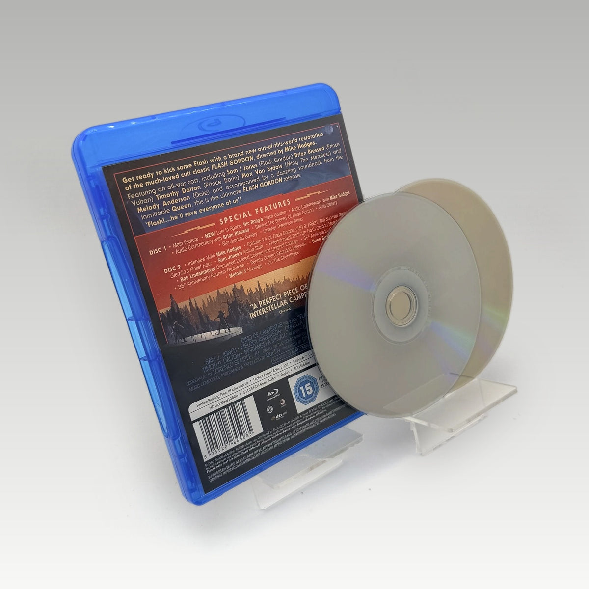 Flash Gordon (1980) Bluray • CIB (Region B, Standard) - Image 2