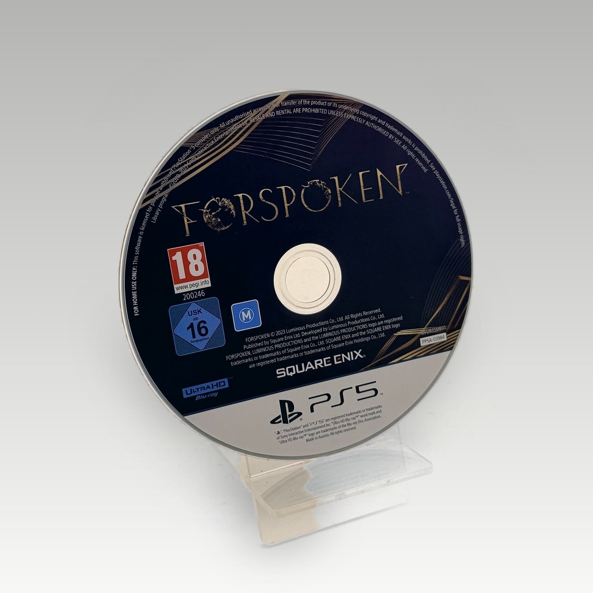 PlayStation 5 Forspoken Region 4 - Front Cover | Yappa NZ