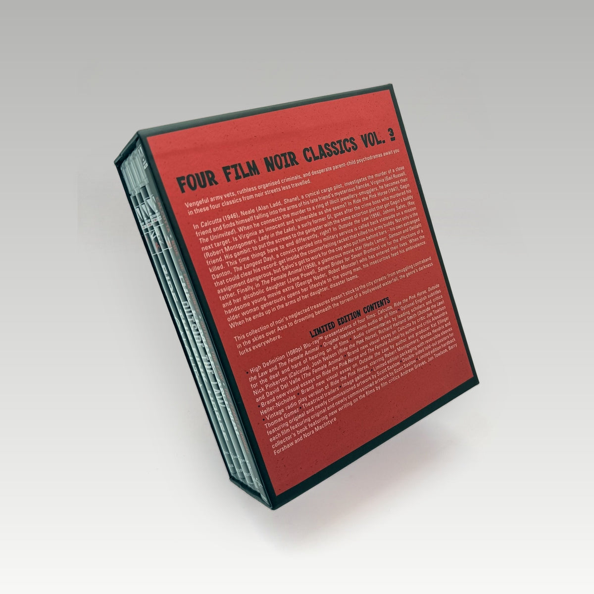 Four Film Noir Classics Vol. 3 Bluray • CIB (Region B, Standard) - Image 2