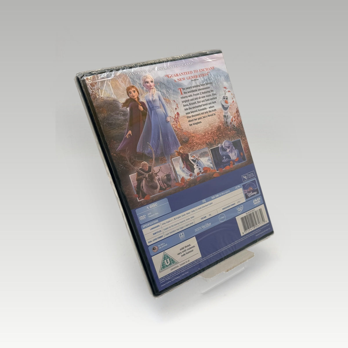 Frozen II (2019) DVD • CIB • New / Sealed (Region Free, Standard) - Image 2