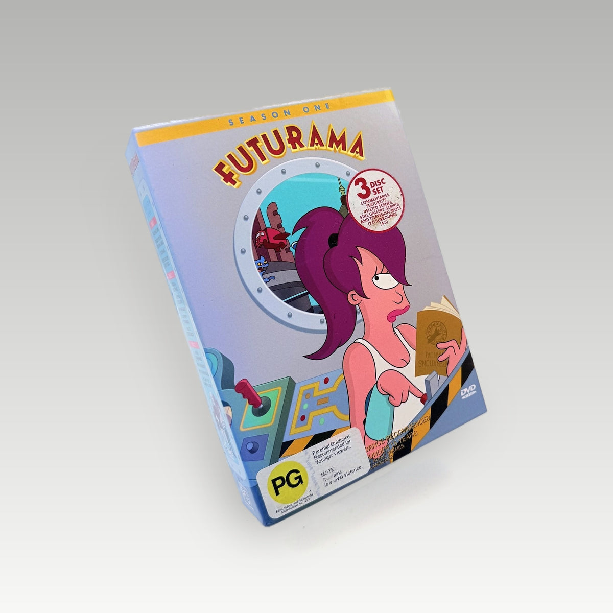 Futurama - Season One • CIB (Region 4) - Front Cover | Yappa NZ