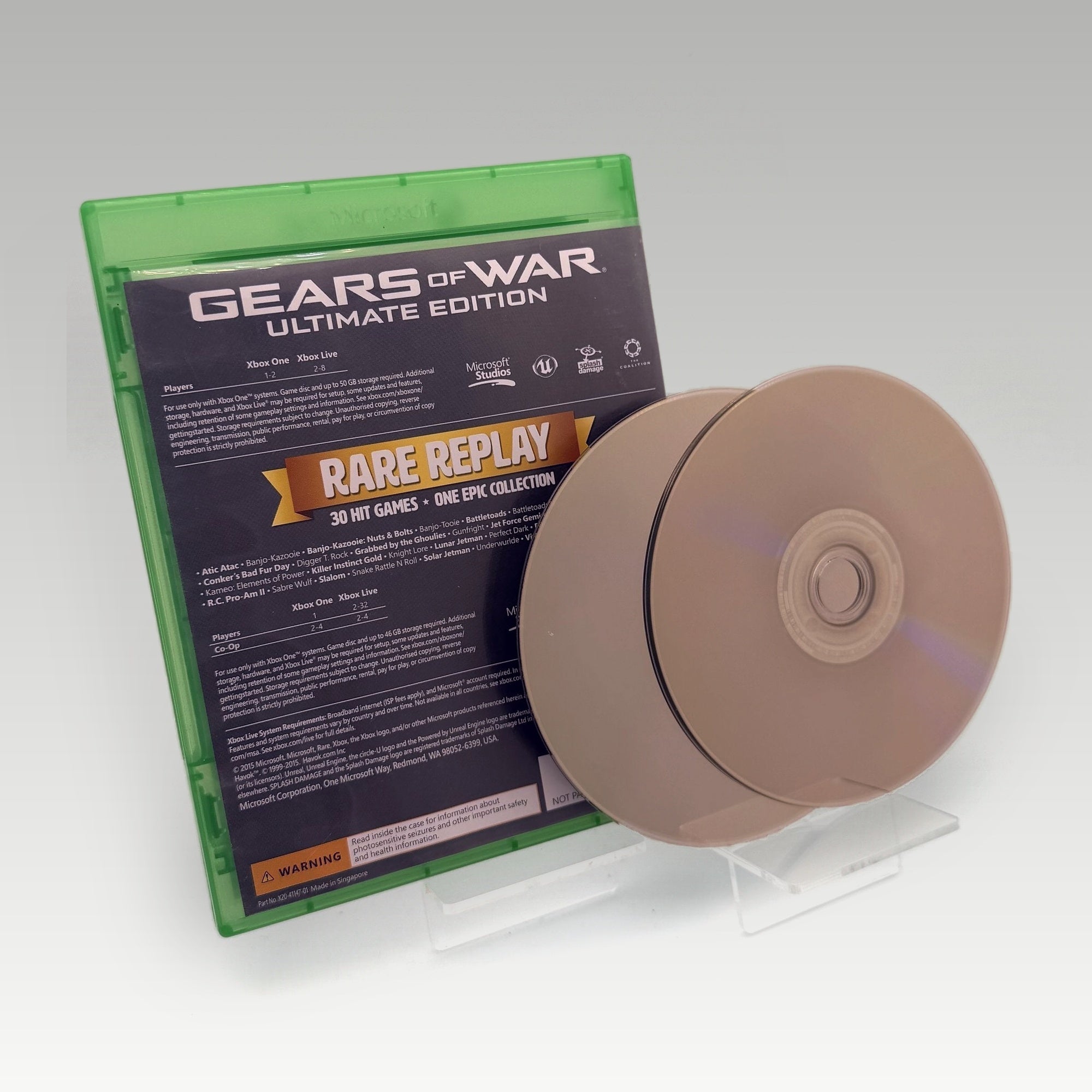 Gears of War: Ultimate Edition and Rare Replay • CIB (Region 4) - Image 2