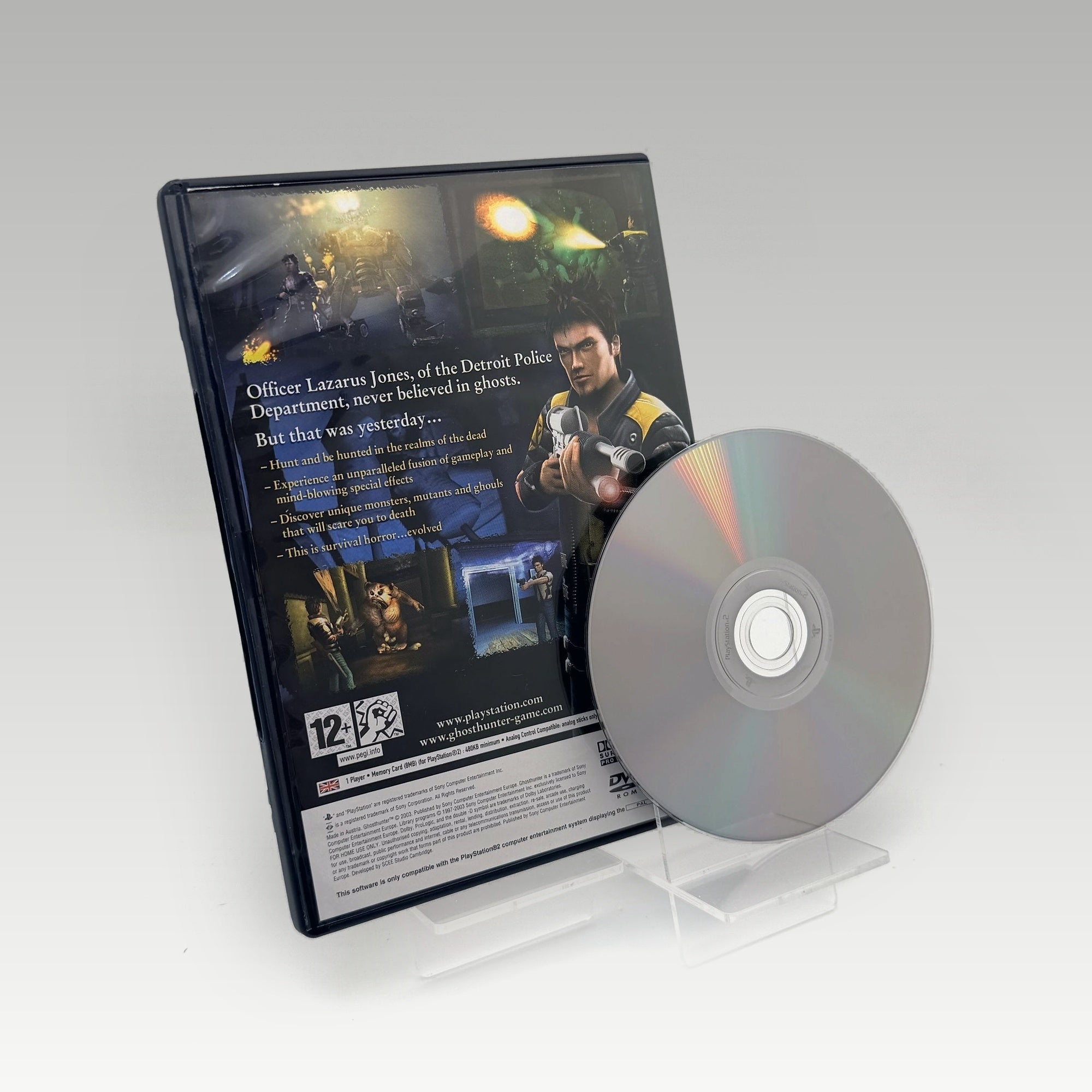 Ghosthunter (Not For Resale) Promo • No Manual (PAL, Promo) - Image 2
