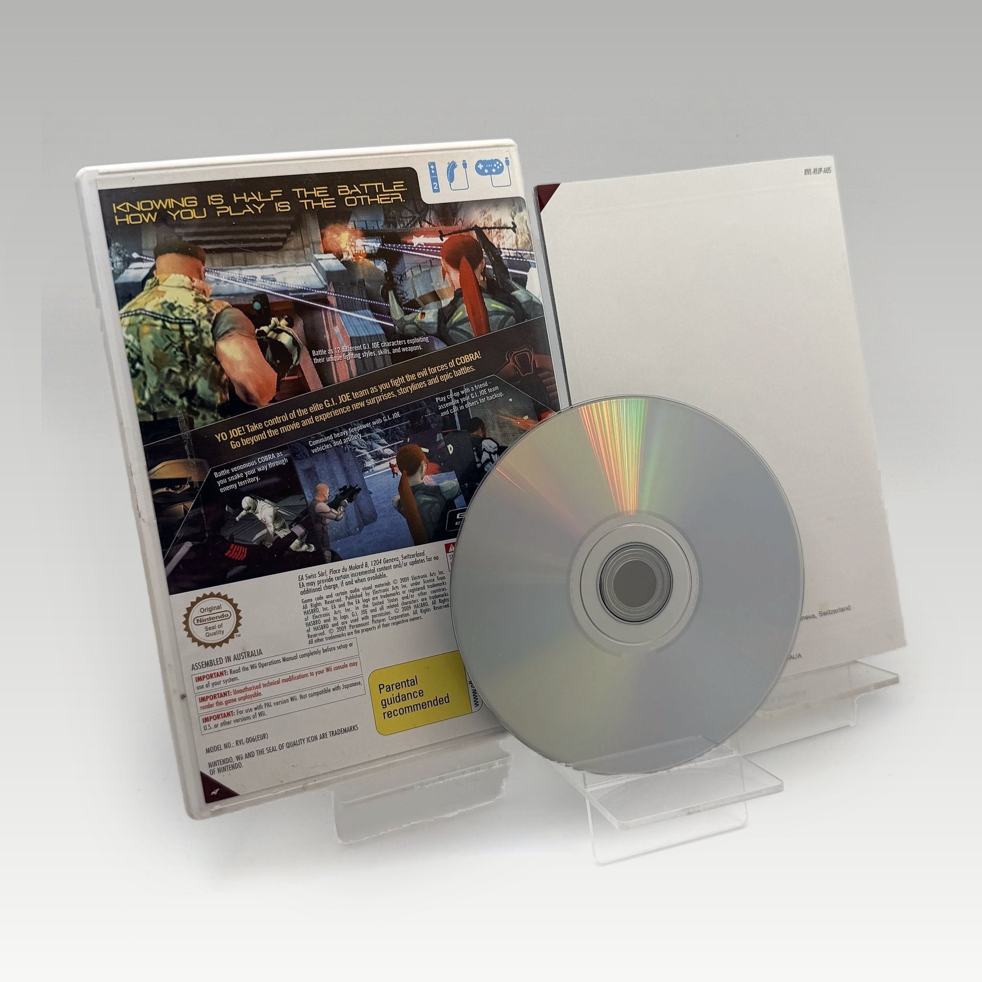 G.I. Joe: The Rise of Cobra • CIB (PAL) - Image 2