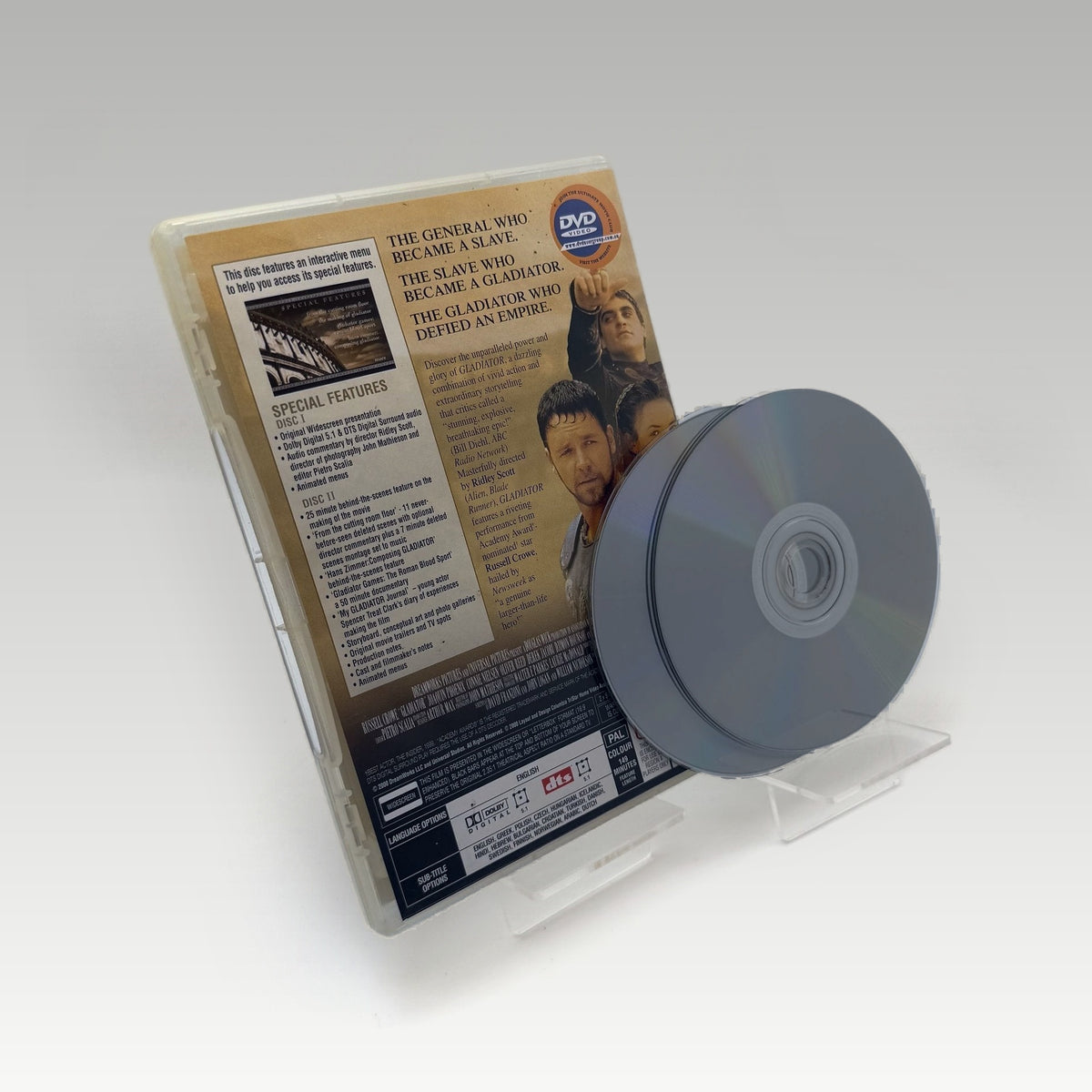 Gladiator (2000) DVD Collector's Edition • CIB (Region 4, Collector's Edition) - Image 2