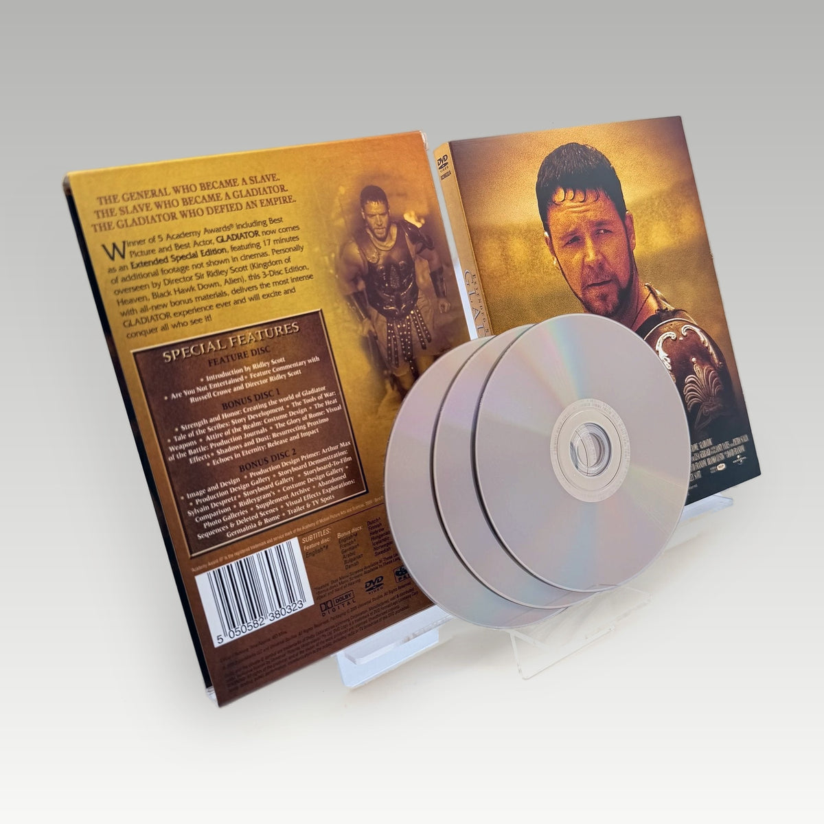 Gladiator (2000) DVD Extended Edition • CIB (Region 4, Extended Edition) - Image 2