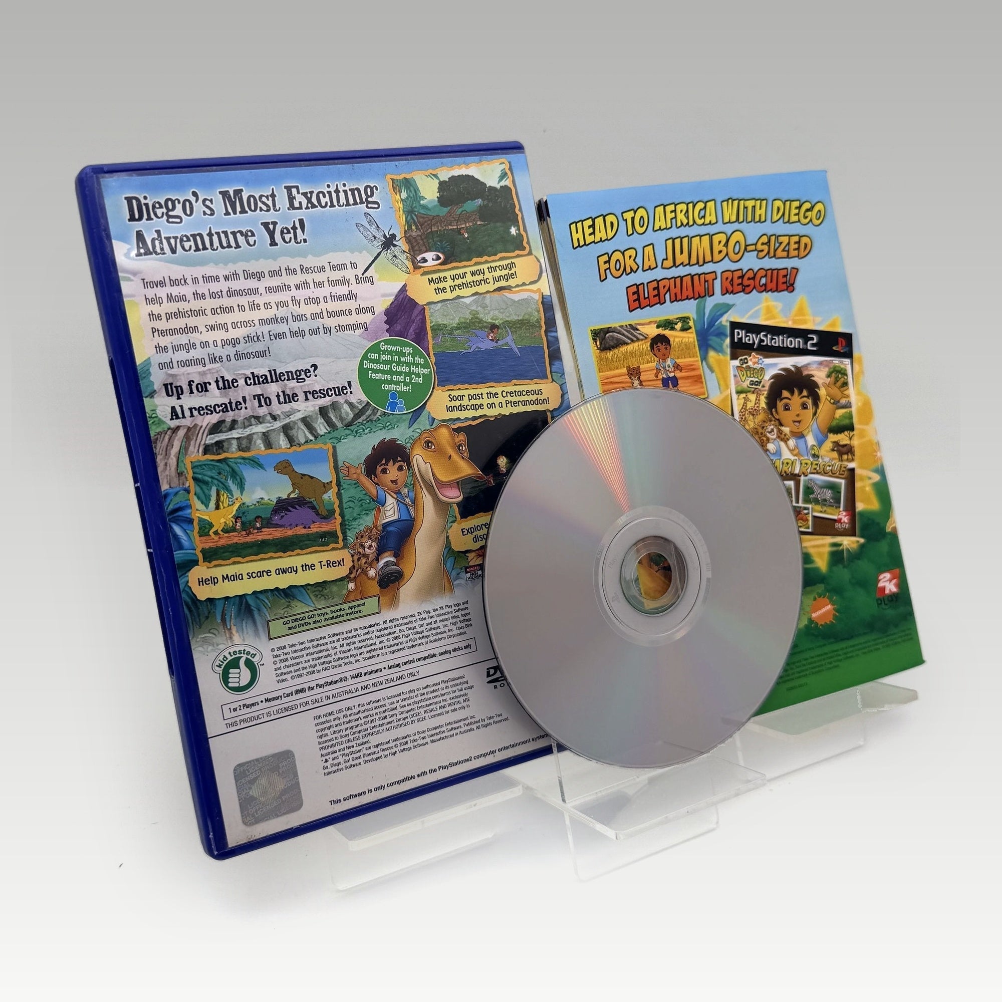 Go, Diego, Go! Great Dinosaur Rescue • CIB (PAL) - Image 2