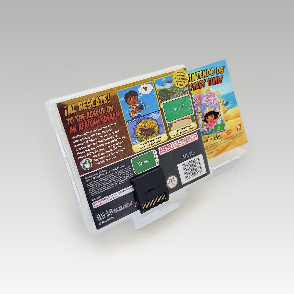 Go, Diego, Go! Safari Rescue • CIB (PAL) - Back Cover | Yappa NZ