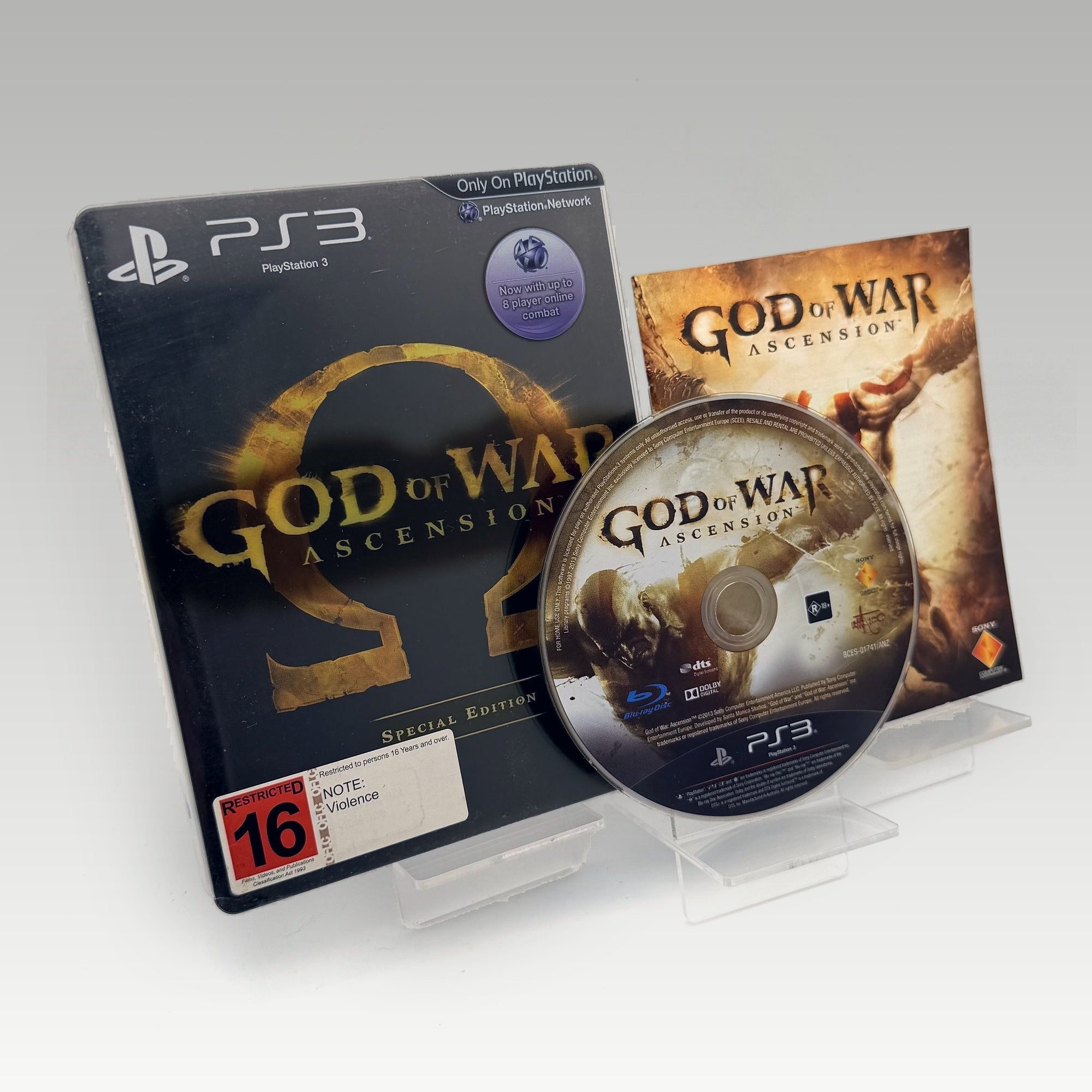 God of War: Ascension - Special Edition Special Steelbook Edition • CIB (Region 4, Special Steelbook Edition) - Image 1