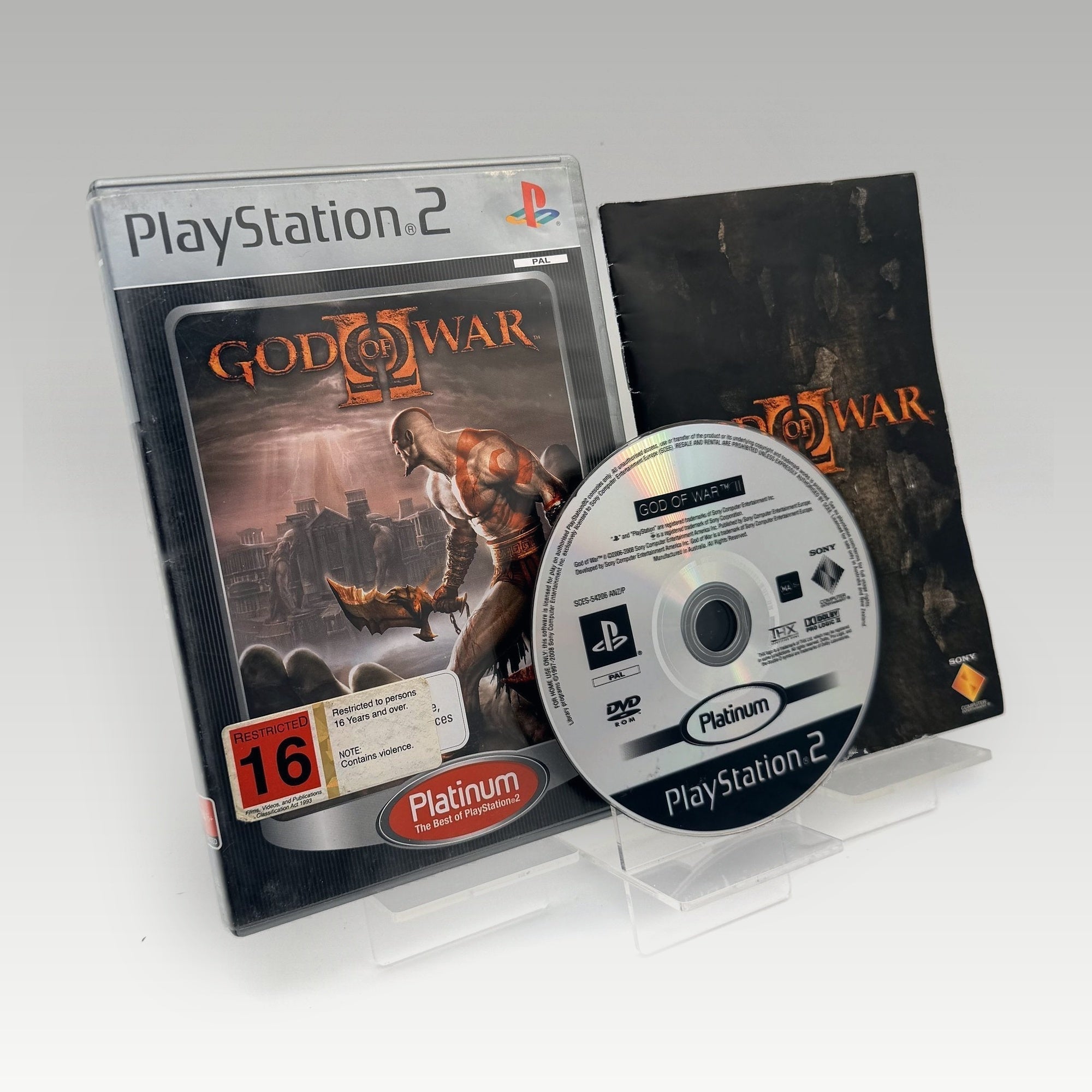 God of War II (Platinum) • CIB (PAL) - Image 1