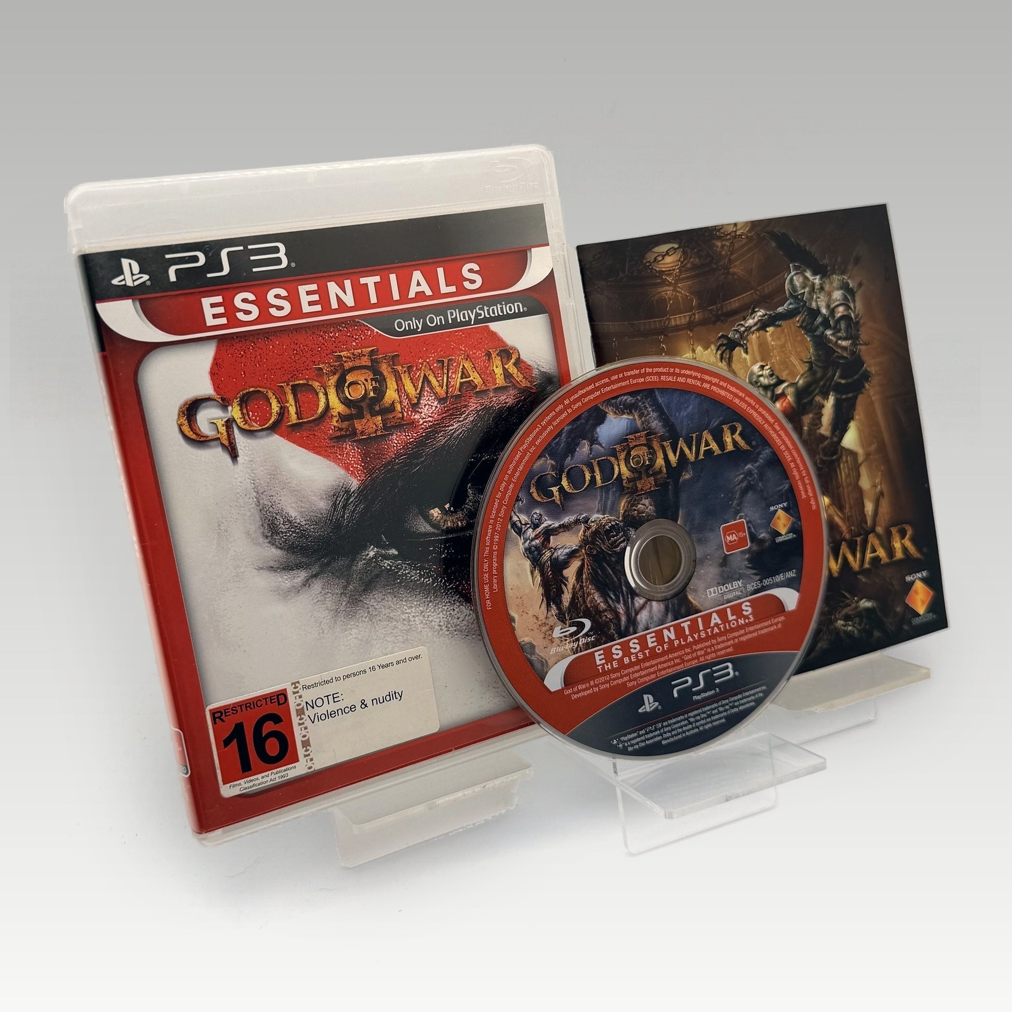 God of War III (Essentials) • CIB (Region 4) - Image 1