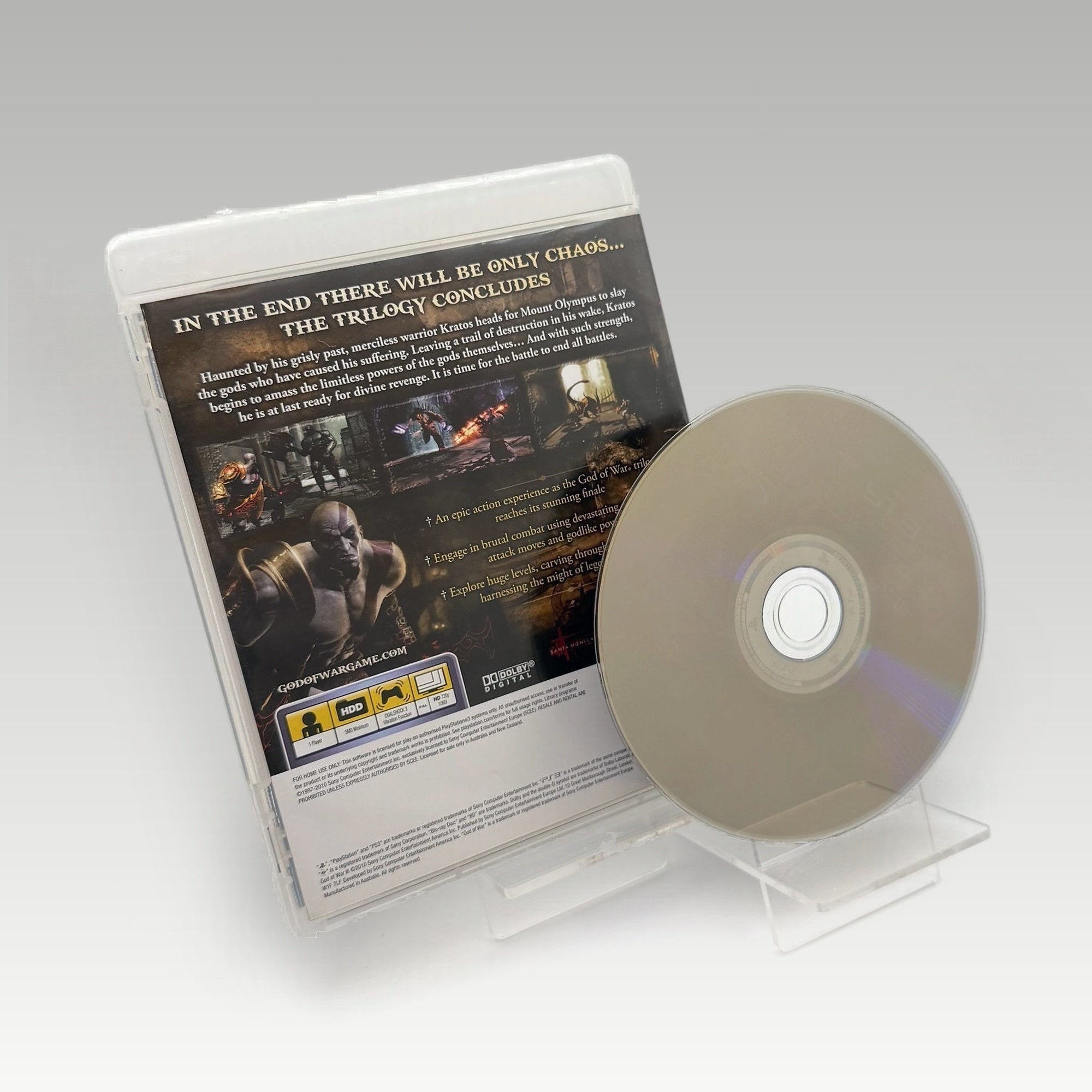 God of War III • No Manual (Region 4) - Image 2