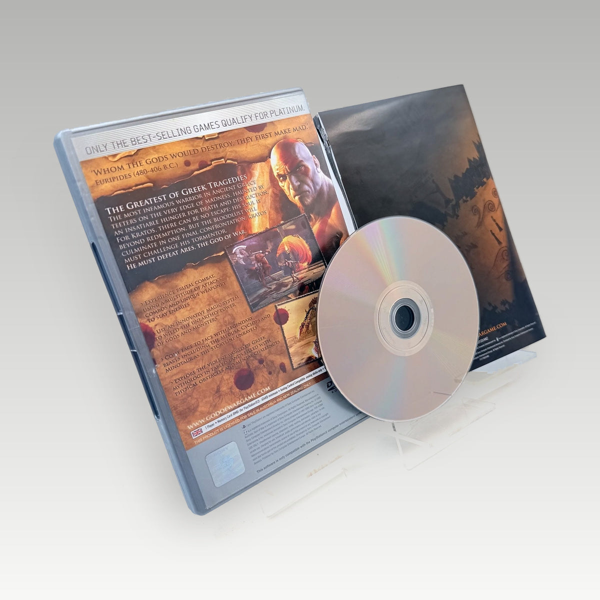 God of War (Platinum) • CIB (PAL) - Image 2