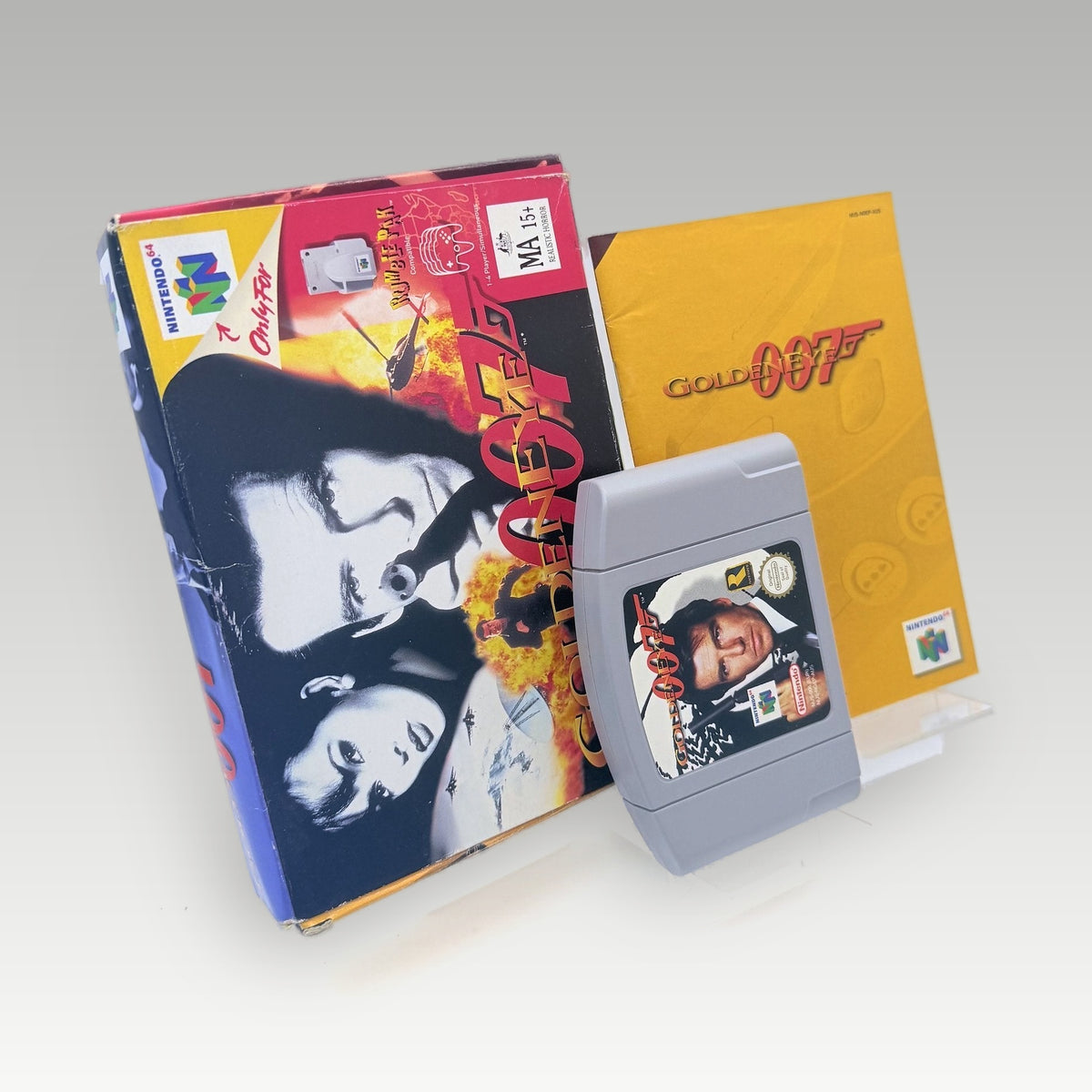 GoldenEye 007 • CIB (PAL) - Front Cover | Yappa NZ