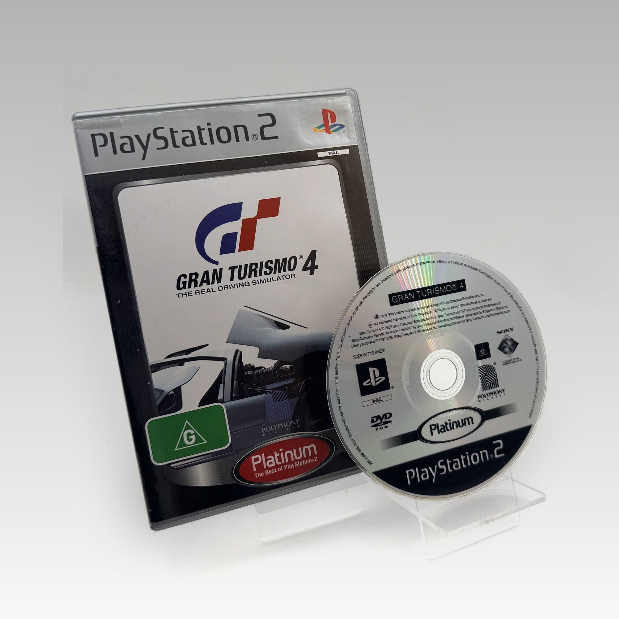 Gran Turismo 4 (Platinum) • No Manual (PAL) - Image 1