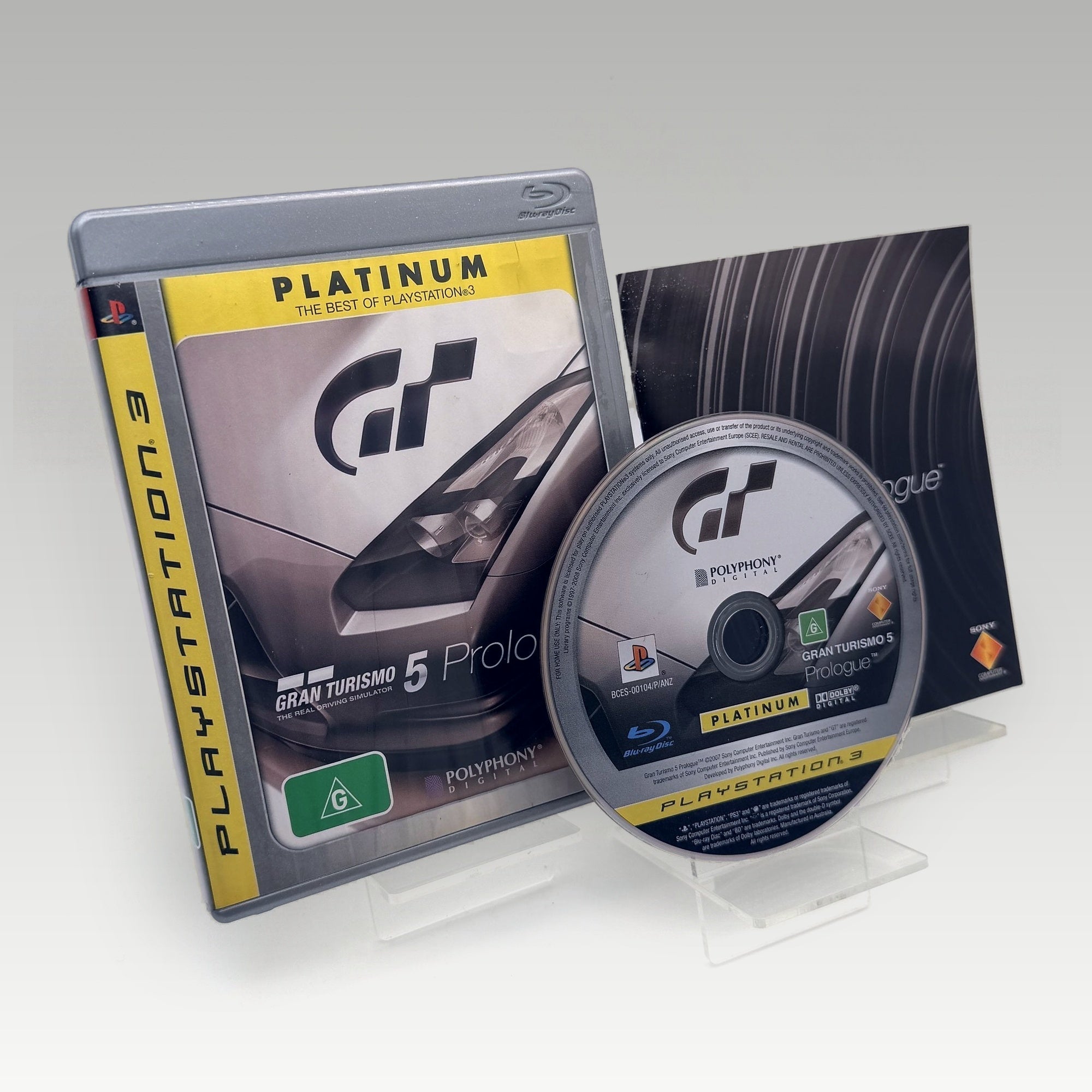 Gran Turismo 5 Prologue (Platinum) • CIB (Region 4) - Image 1