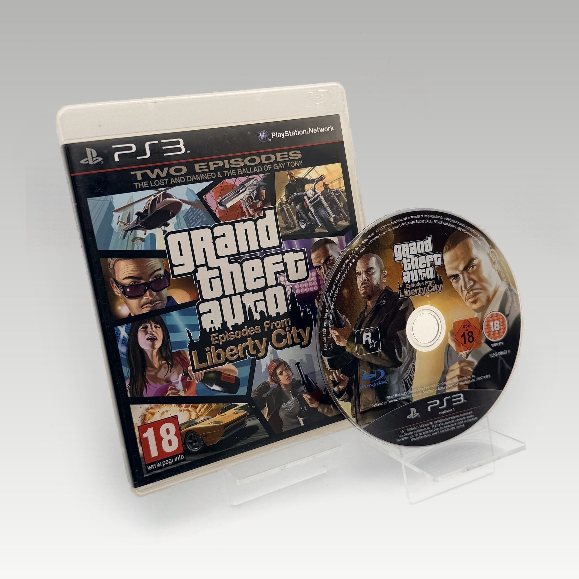 Grand Theft Auto: Episodes from Liberty City • No Manual (Region 2) - Image 1