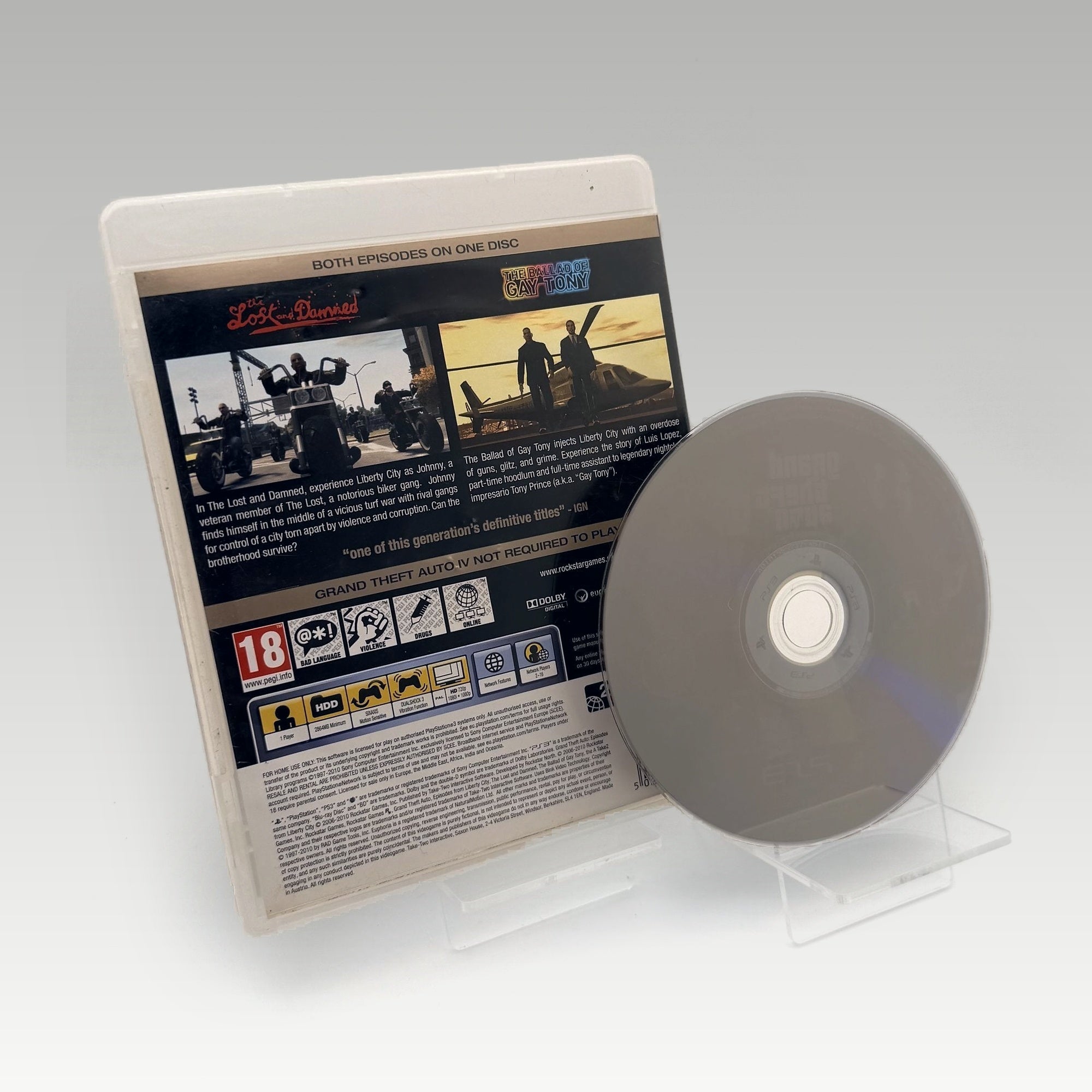 Grand Theft Auto: Episodes from Liberty City • No Manual (Region 2) - Image 2