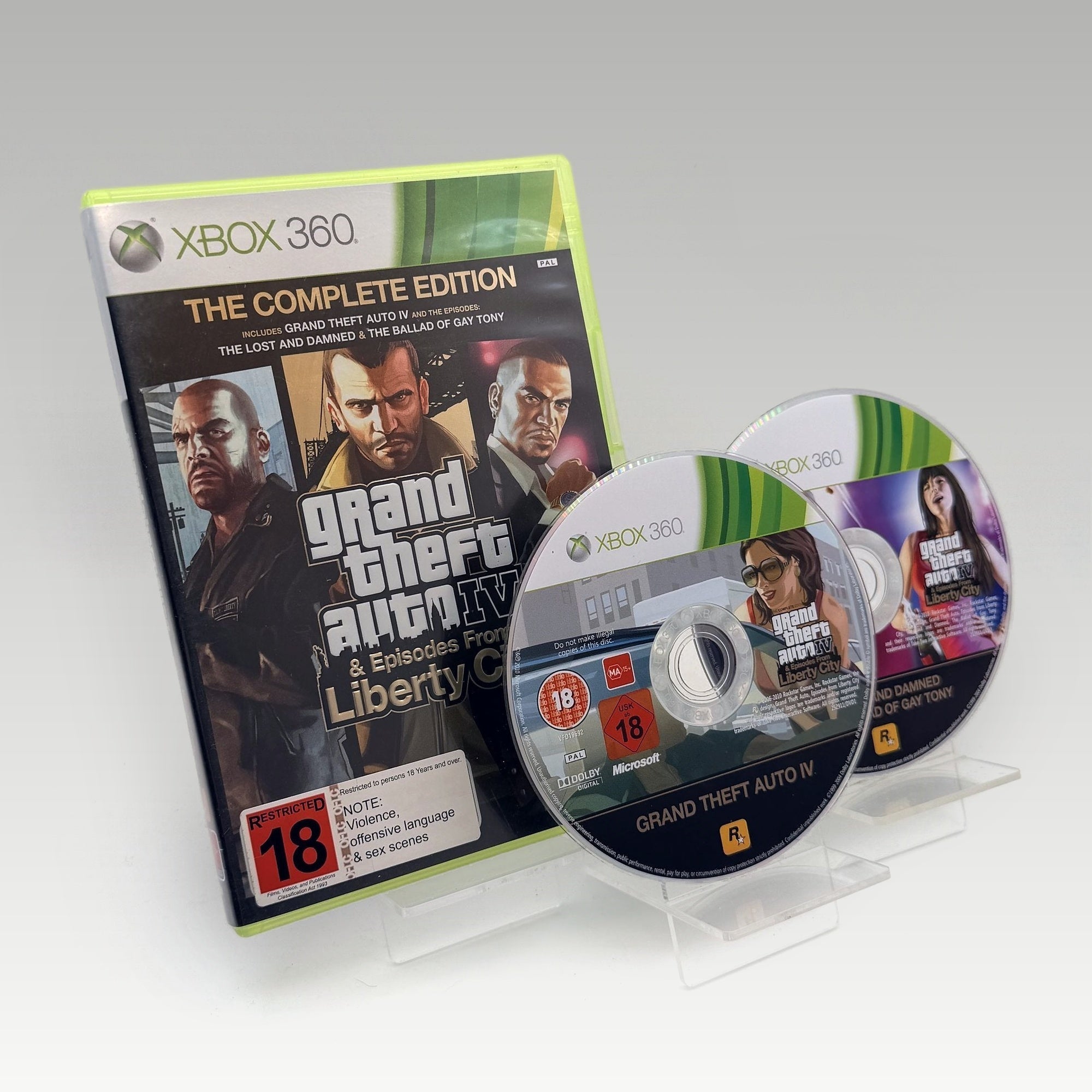 Grand Theft Auto IV: Complete Edition Complete Edition • No Manual (PAL, Complete Edition) - Image 1