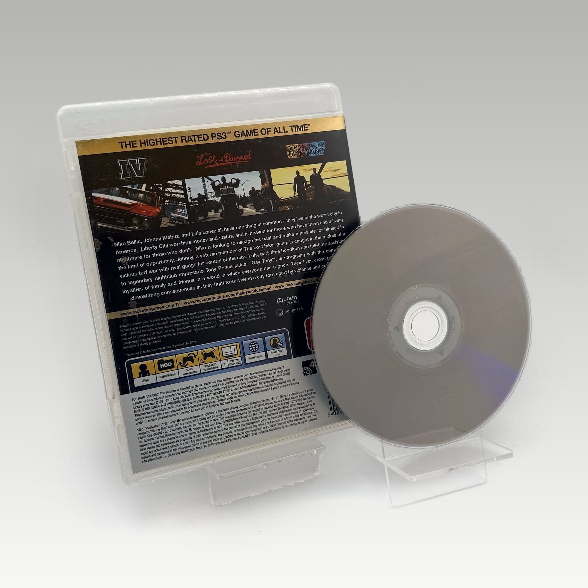 Grand Theft Auto IV & Episodes from Liberty City Complete Edition • No Manual (Region 4, Complete Edition) - Image 2