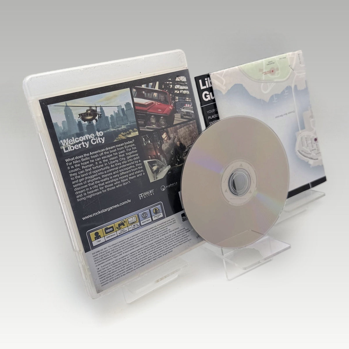 Grand Theft Auto IV + Map • CIB (Region 2, + Map) - Image 2