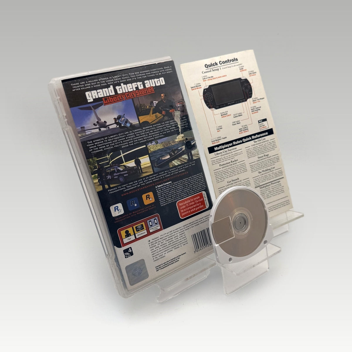 Grand Theft Auto: Liberty City Stories • CIB (PAL, + Map) - Image 2