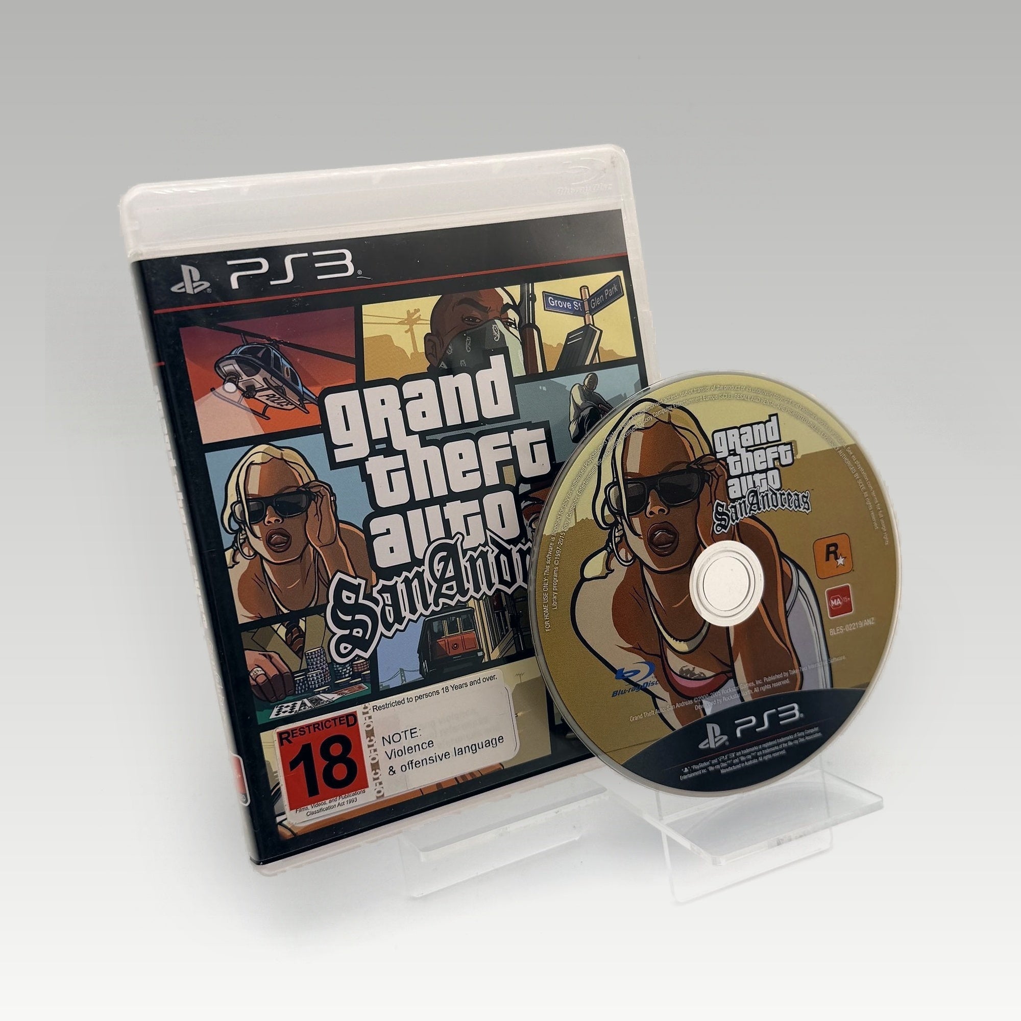 Grand Theft Auto: San Andreas • No Manual (Region 4) - Image 1