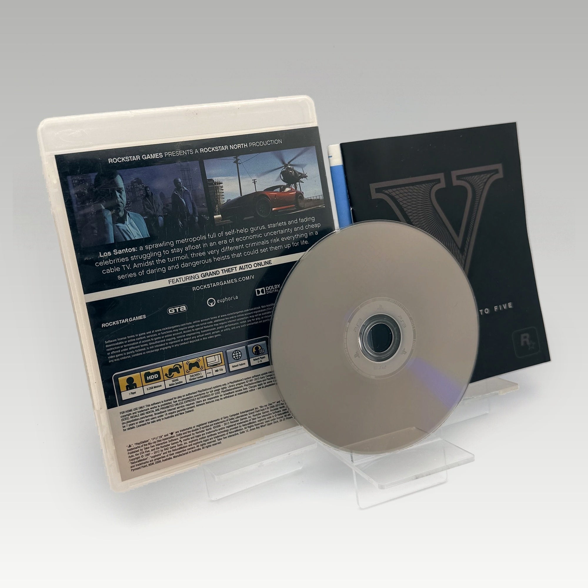 Grand Theft Auto V + Map • CIB (Region 2, + Map) - Image 2