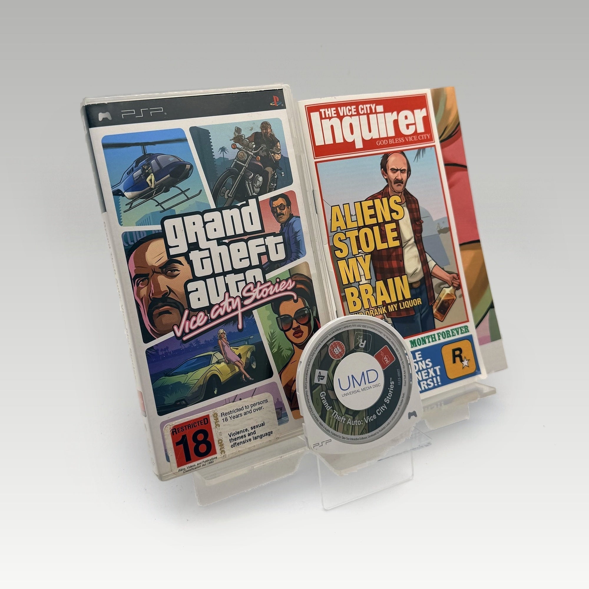 Grand Theft Auto: Vice City Stories + Map • CIB (PAL, + Map) - Image 1