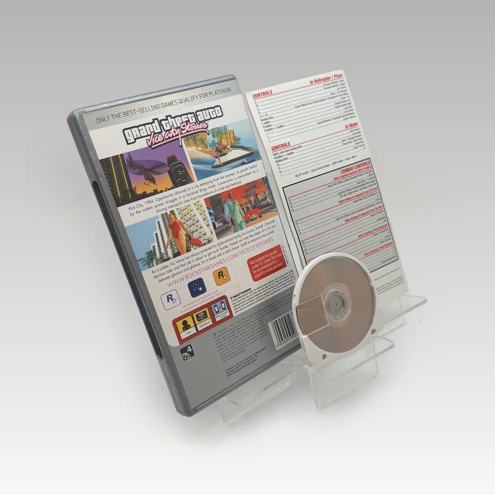 Grand Theft Auto: Vice City Stories (Platinum) • CIB (PAL) - Image 2