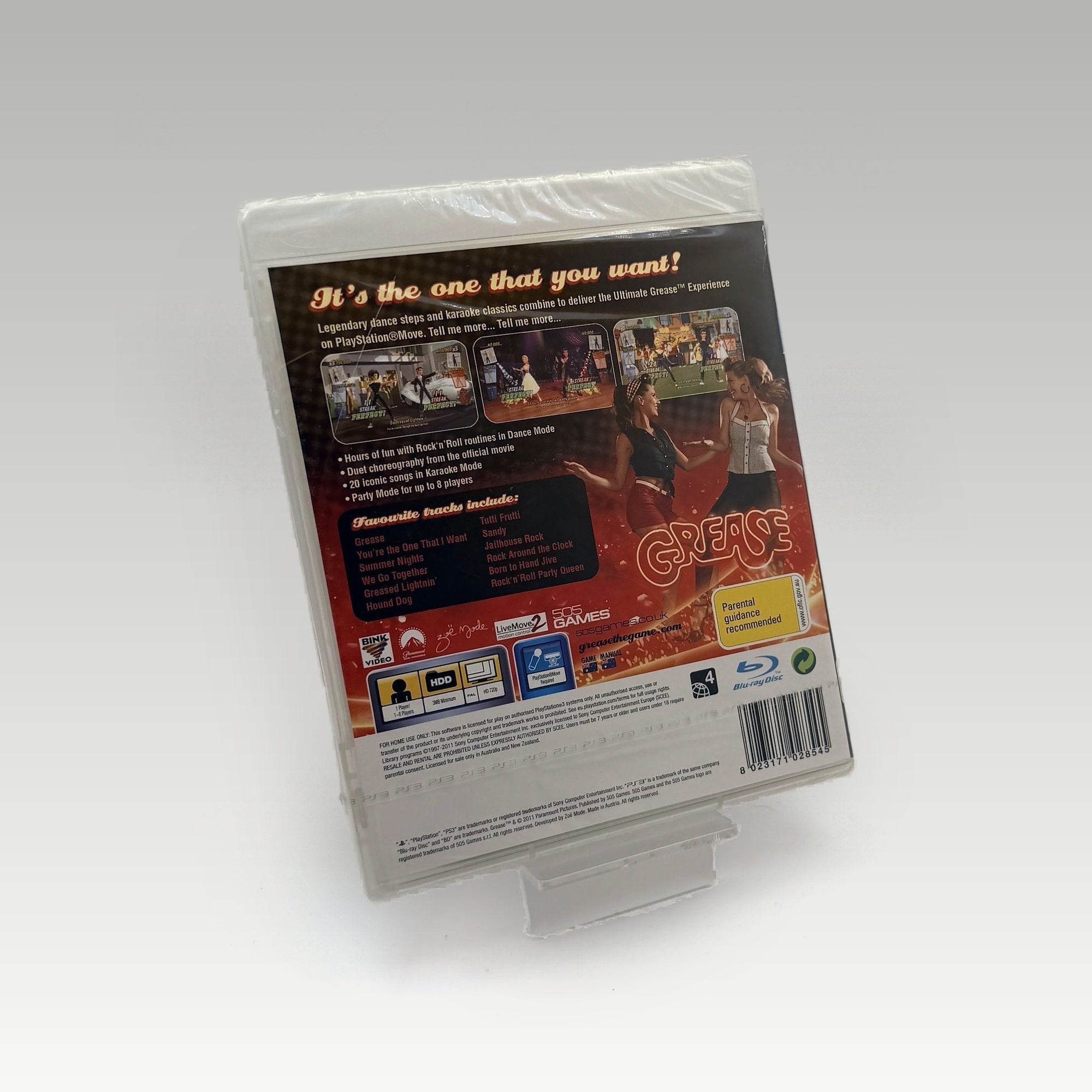 Grease Dance Case Damage • CIB • New / Sealed (Region 4, Case Damage) - Image 2