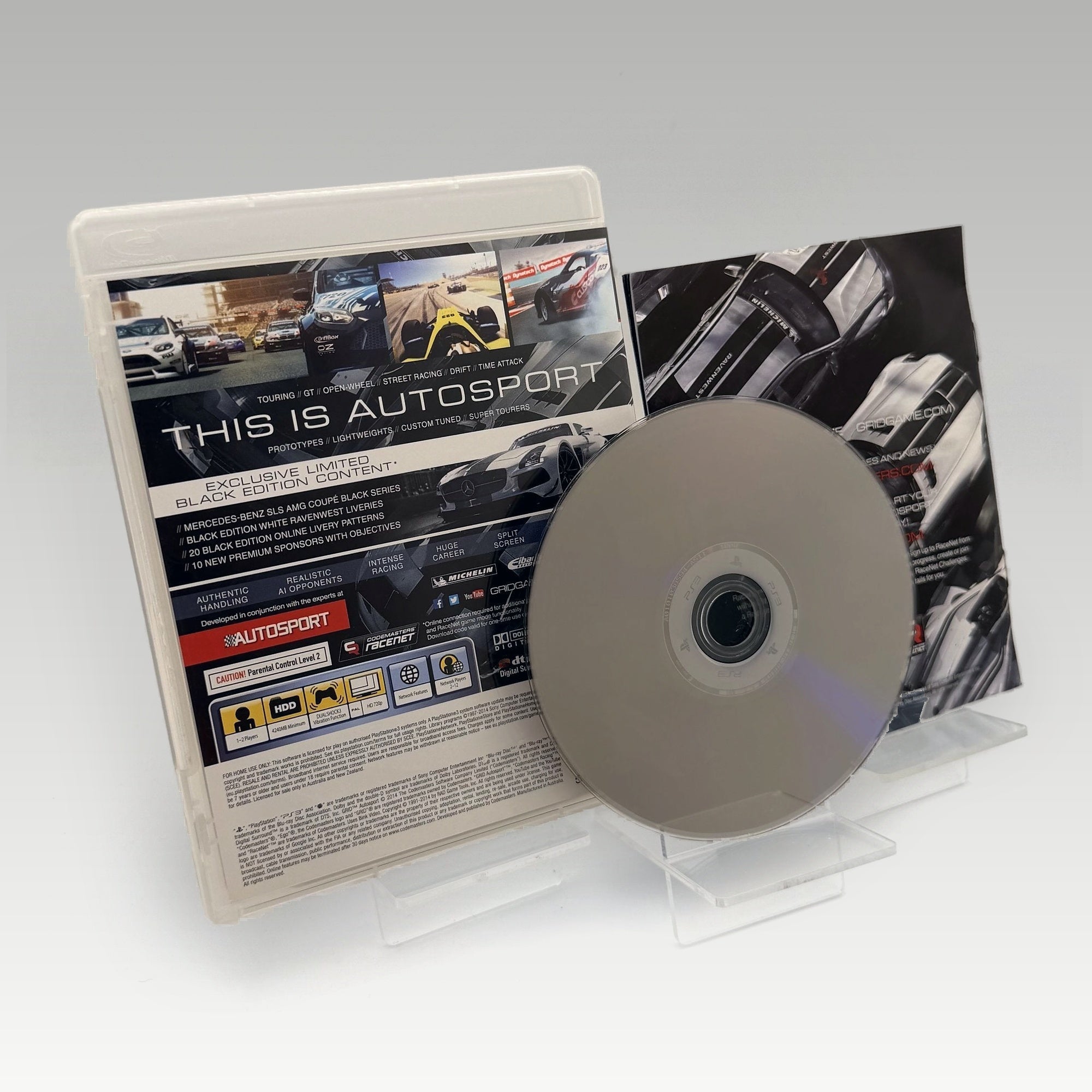 Grid: Autosport Limited Black Edition • CIB (Region 4, Limited Black Edition) - Image 2