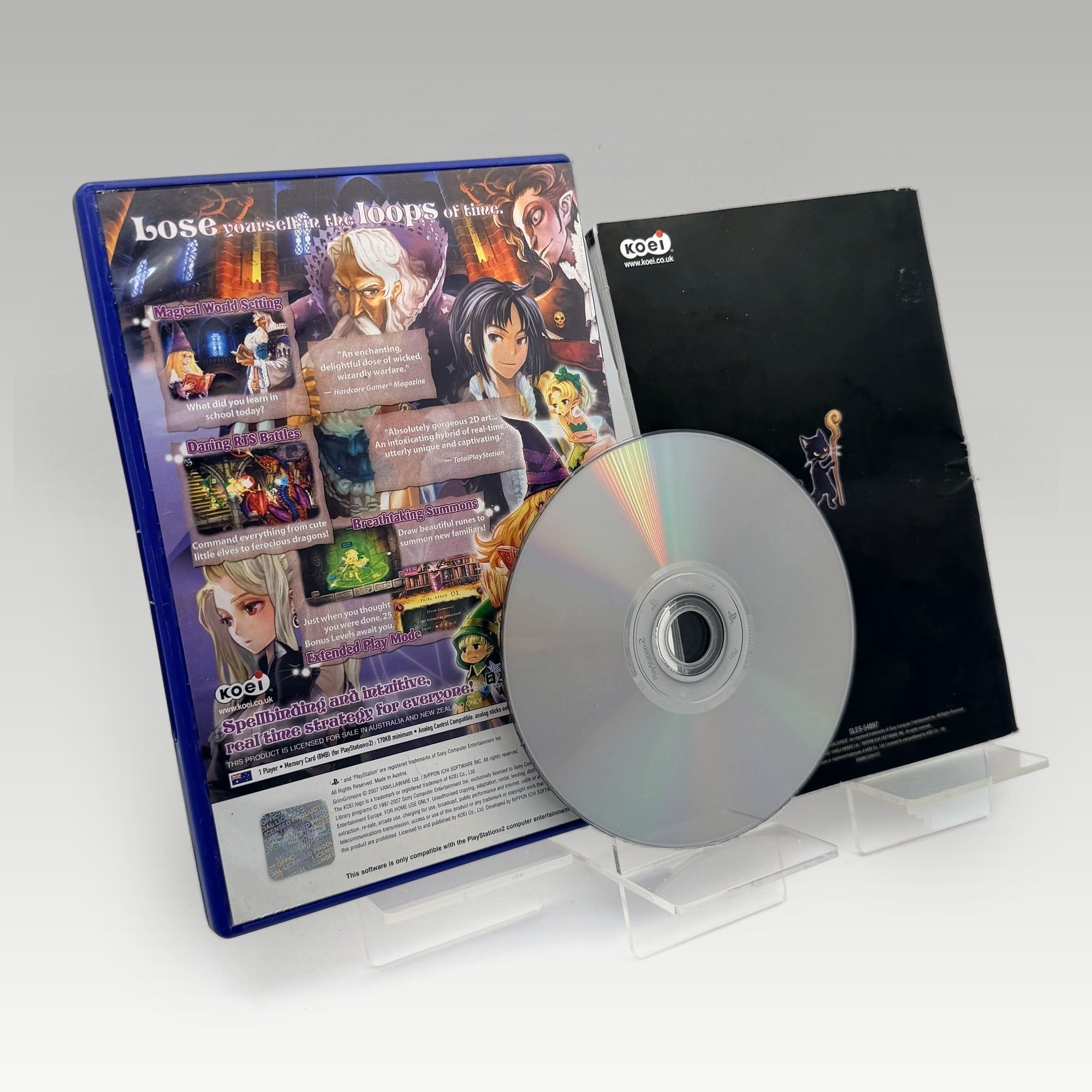 Grim Grimoire • CIB • Ex-Rental (PAL) - Image 2