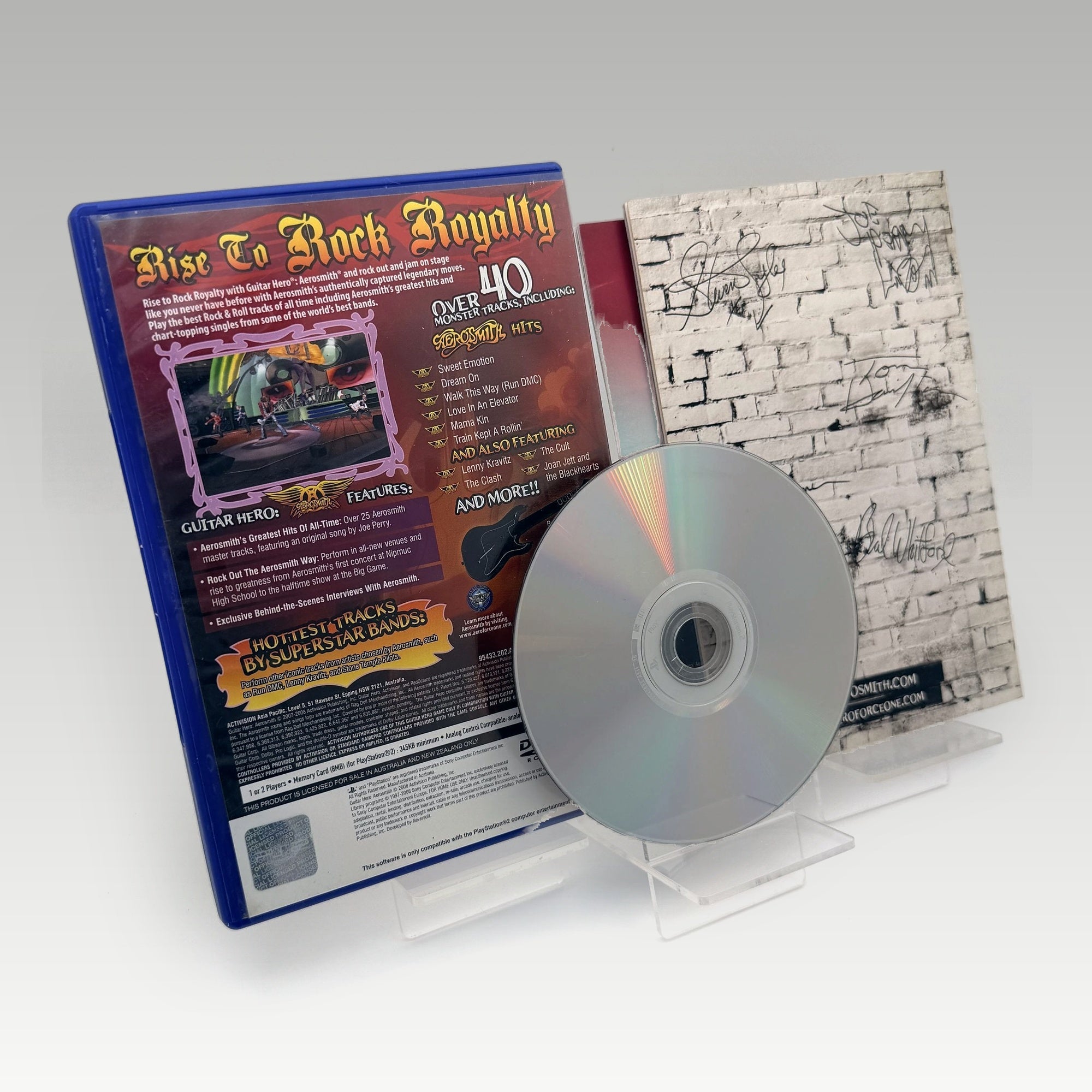 Guitar Hero: Aerosmith + Tour Book • CIB (PAL, + Tour Book) - Image 2