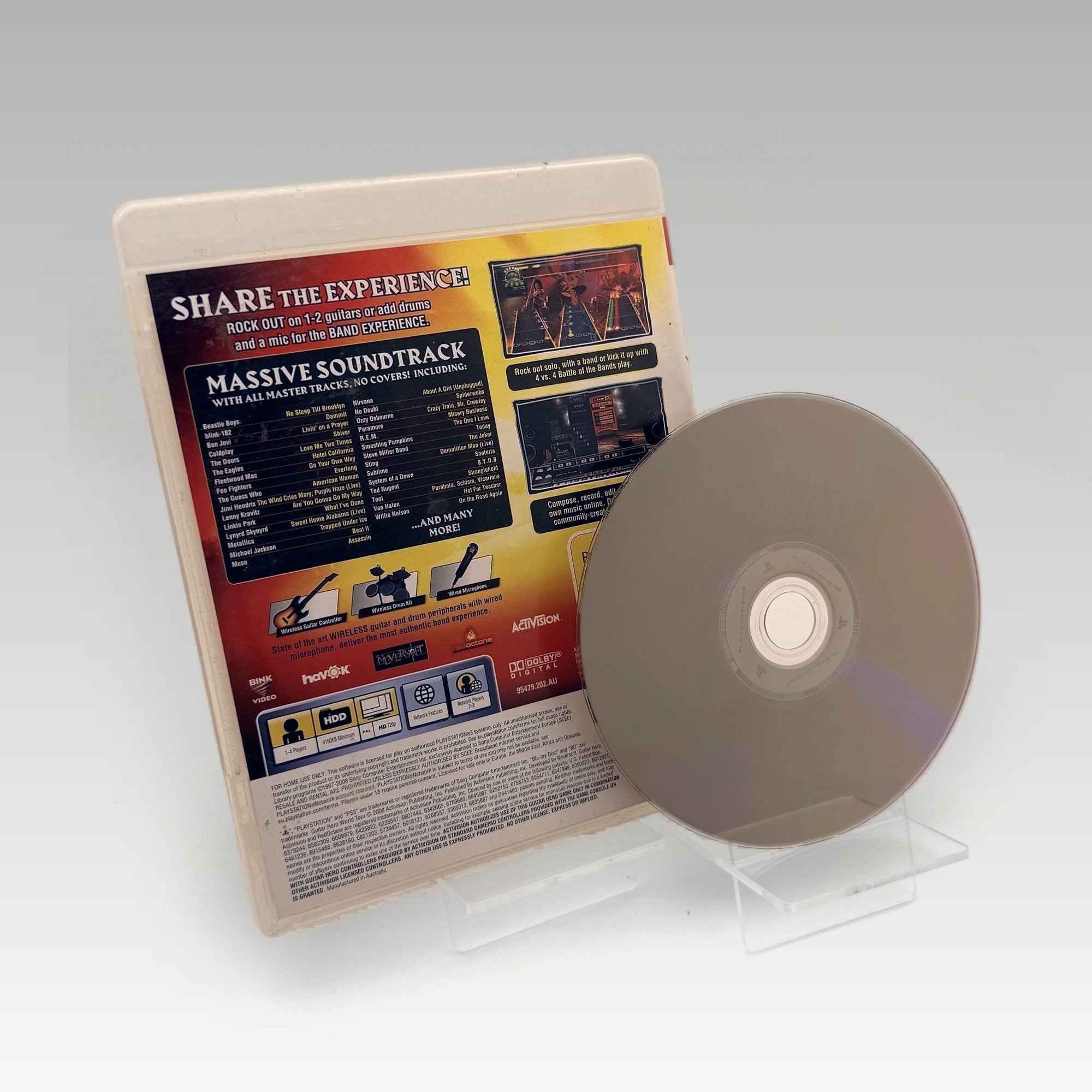 Guitar Hero World Tour • No Manual (Region 4) - Image 2