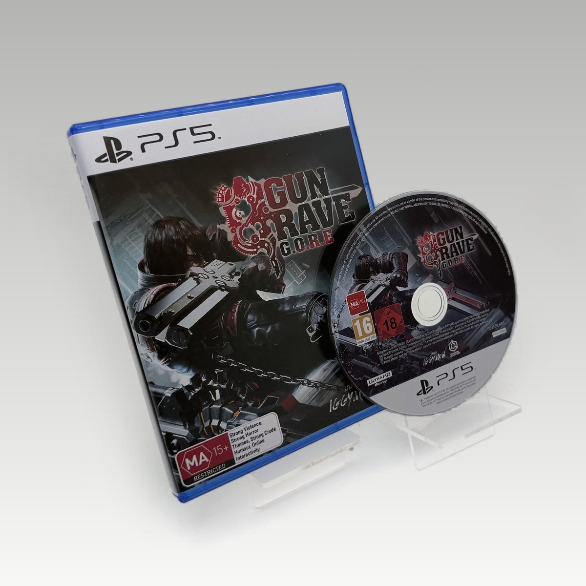 Gungrave G.O.R.E Replacement Artwork • CIB (Region Free, Replacement Artwork) - Image 1