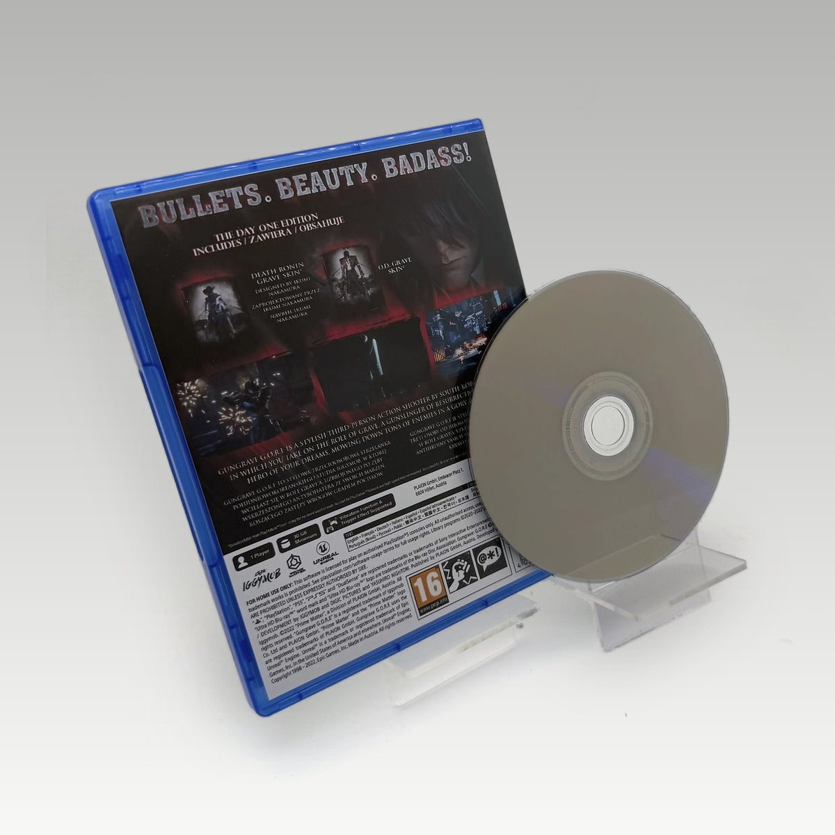 Gungrave G.O.R.E Replacement Artwork • CIB (Region Free, Replacement Artwork) - Image 2