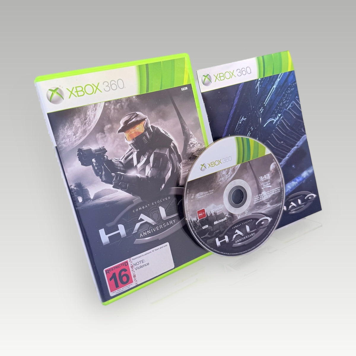Halo: Combat Evolved Anniversary + Slip Cover • CIB (PAL, + Slip Cover) - Front Cover | Yappa NZ