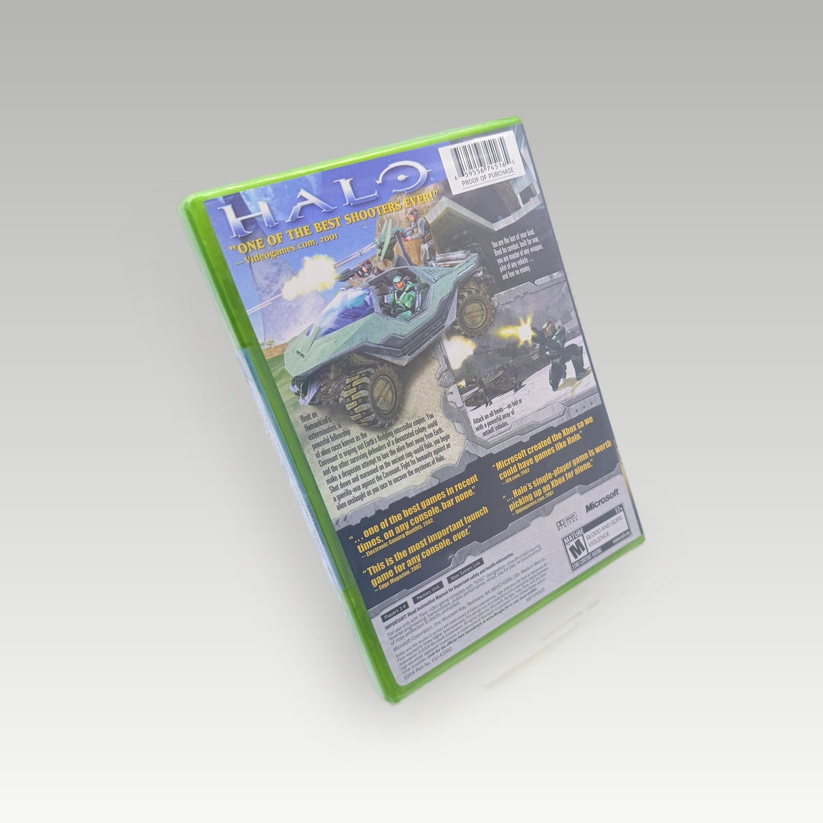 Halo: Combat Evolved • CIB • New / Sealed (NTSC-U) - Back Cover | Yappa NZ