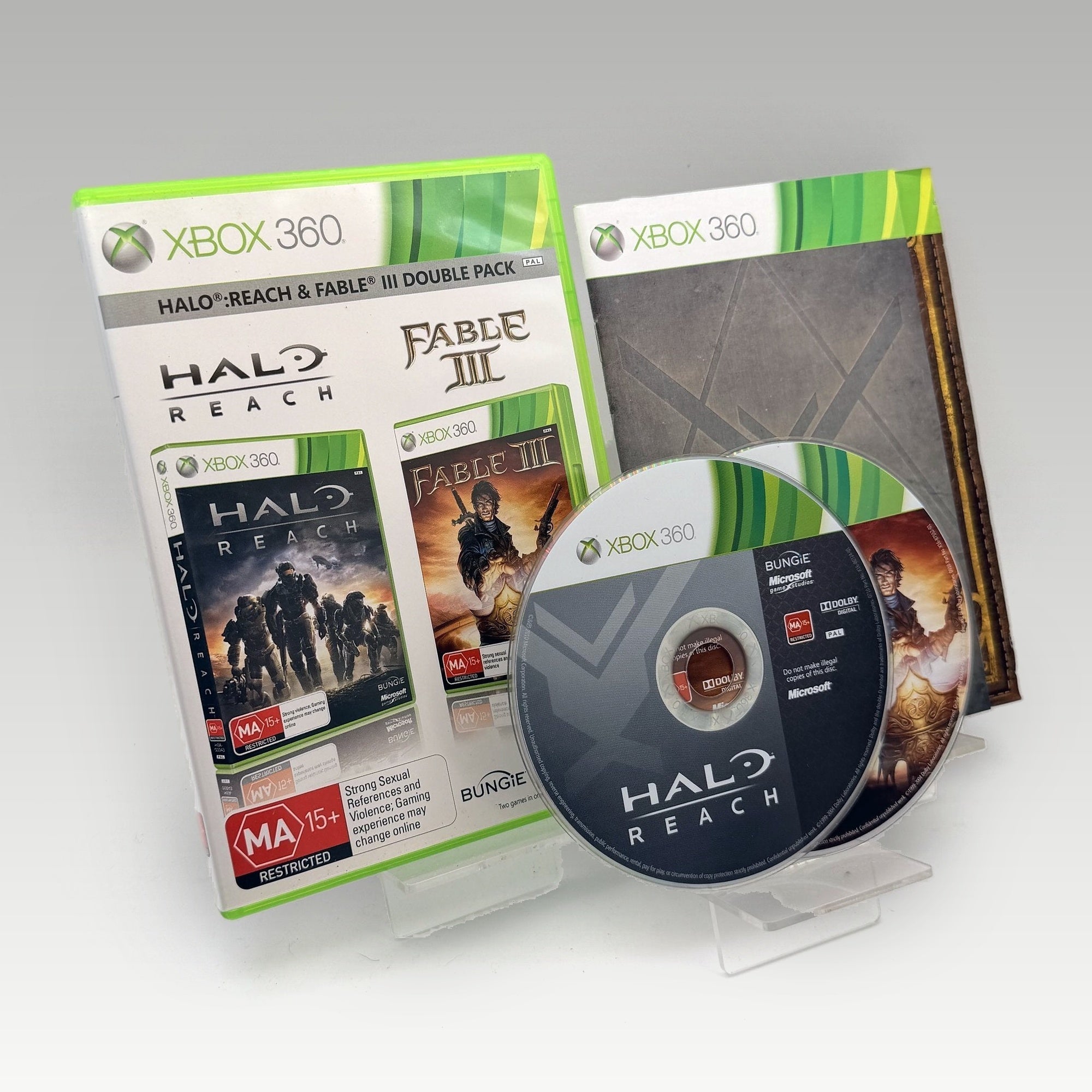 Halo: Reach & Fable III Double Pack • CIB (PAL, Double Pack) - Image 1