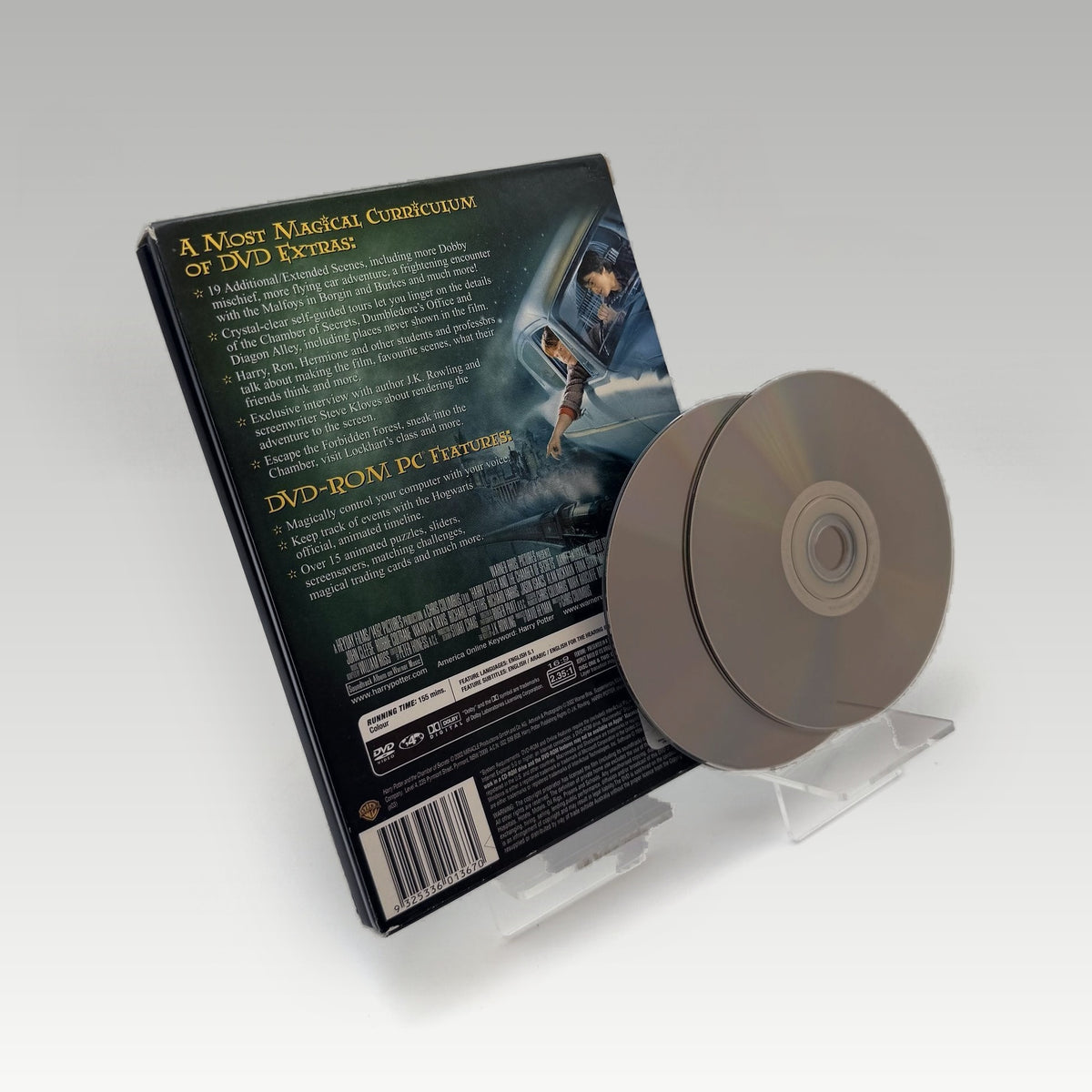 Harry Potter and the Chamber of Secrets (2002) DVD Slipcover • CIB (Region 4, Slipcover) - Image 2
