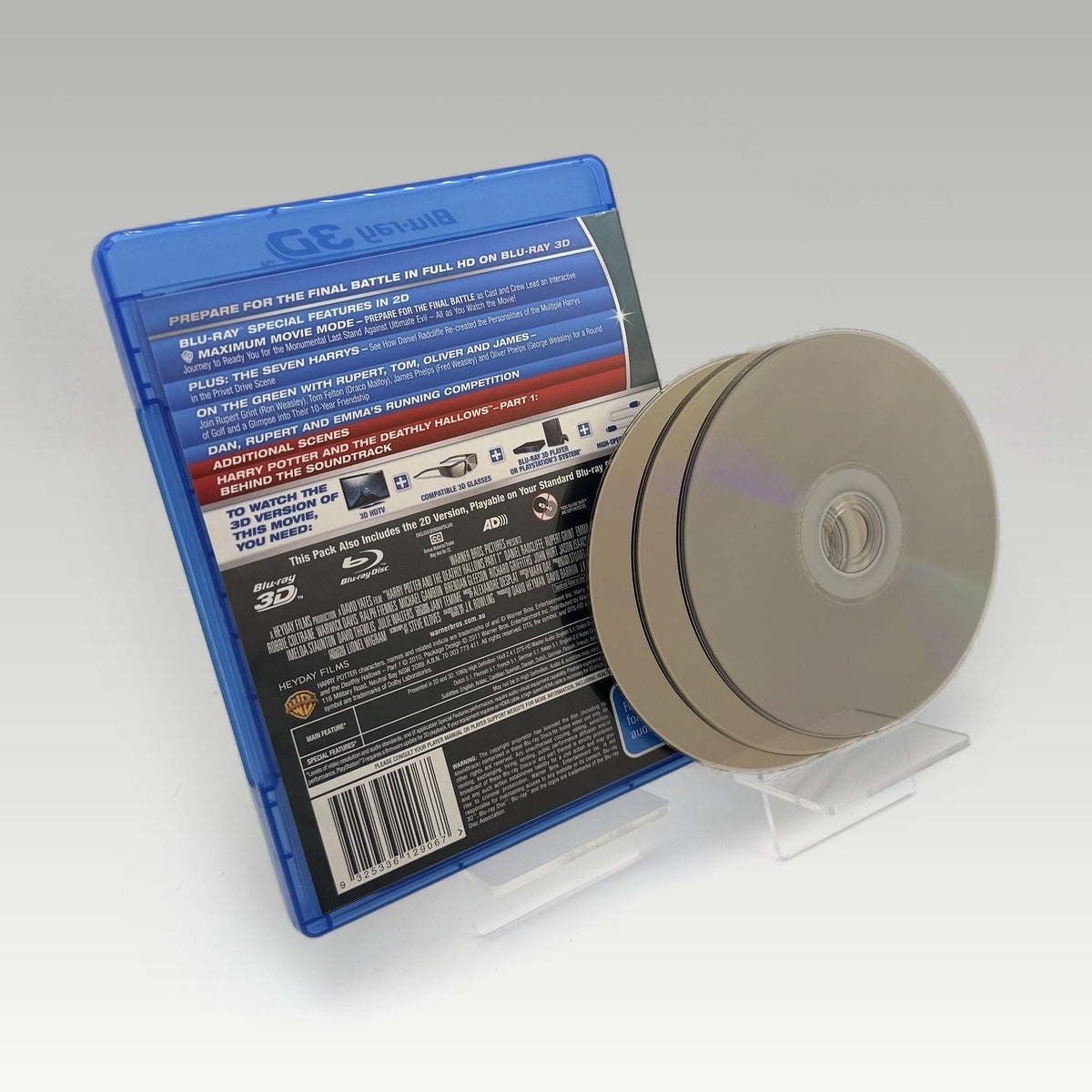 Harry Potter and the Deathly Hallows: Part 1 (2010) 3D Bluray • CIB (Region Free, Standard) - Image 2