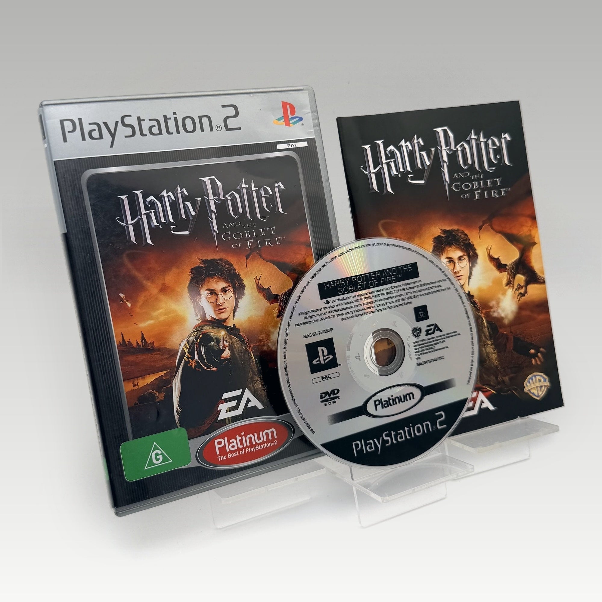 Harry Potter and the Goblet of Fire (Platinum) • CIB (PAL) - Image 1