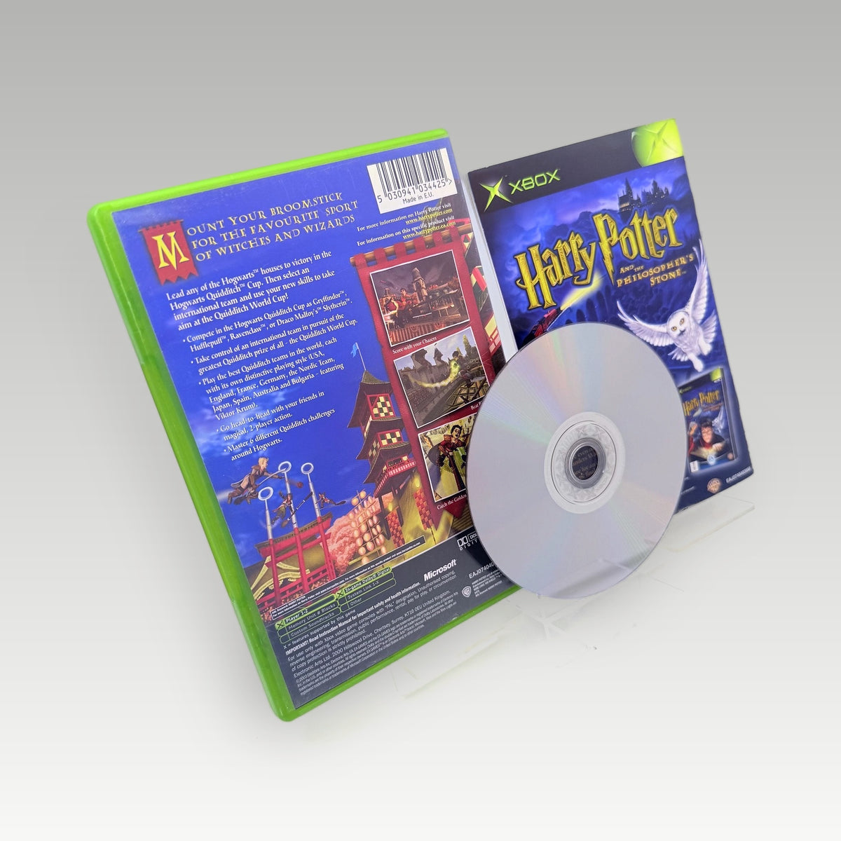 Harry Potter: Quidditch World Cup • CIB (PAL) - Back Cover | Yappa NZ