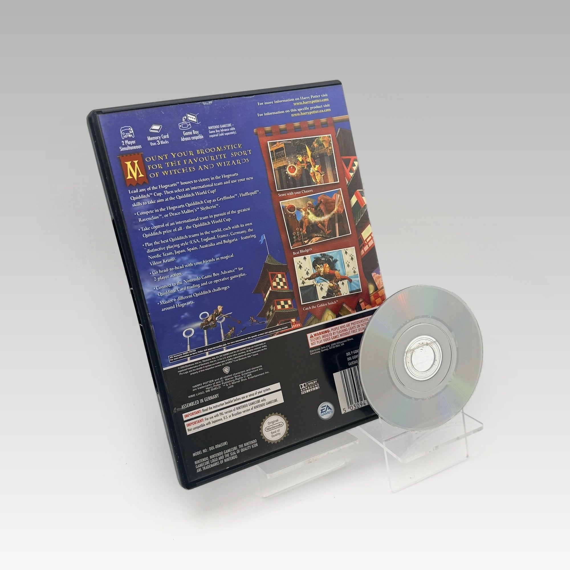 Harry Potter: Quidditch World Cup • No Manual (PAL) - Image 2